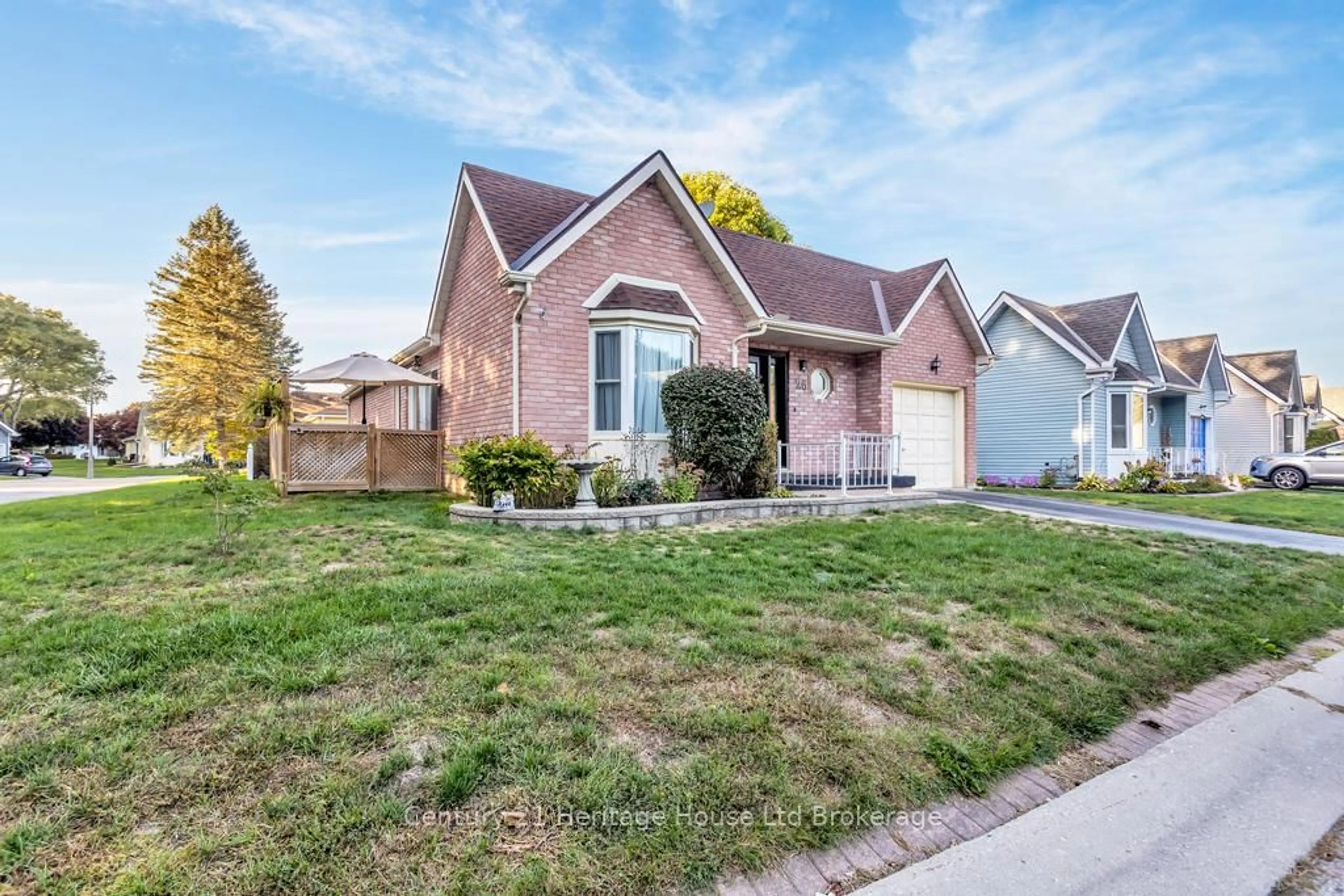 Home with brick exterior material, street for 26 Seres Dr, Tillsonburg Ontario N4G 5G1