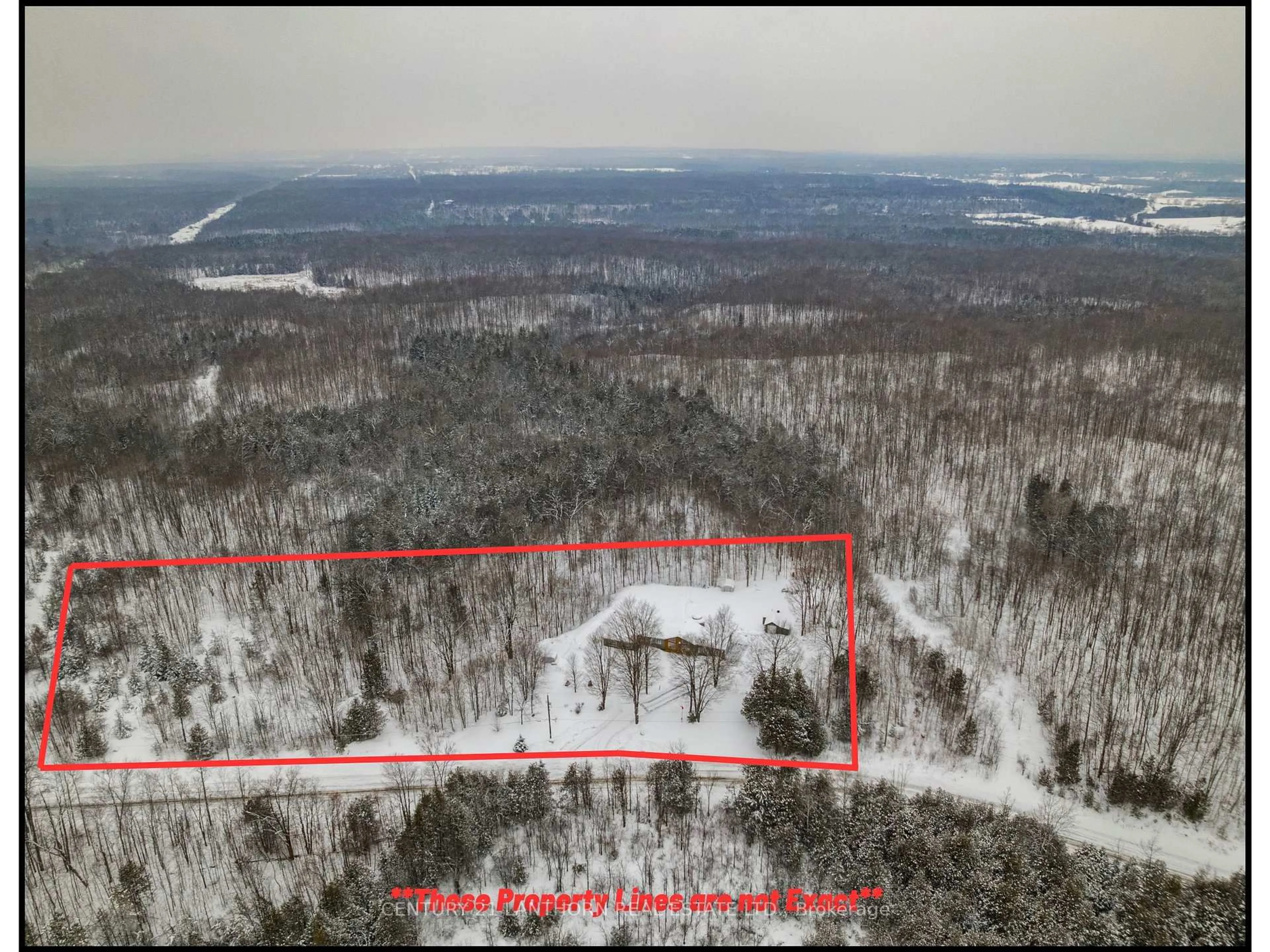 A pic from outside/outdoor area/front of a property/back of a property/a pic from drone, forest/trees view for 175 Old Hungerford Rd, Belleville Ontario K0K 2Y0