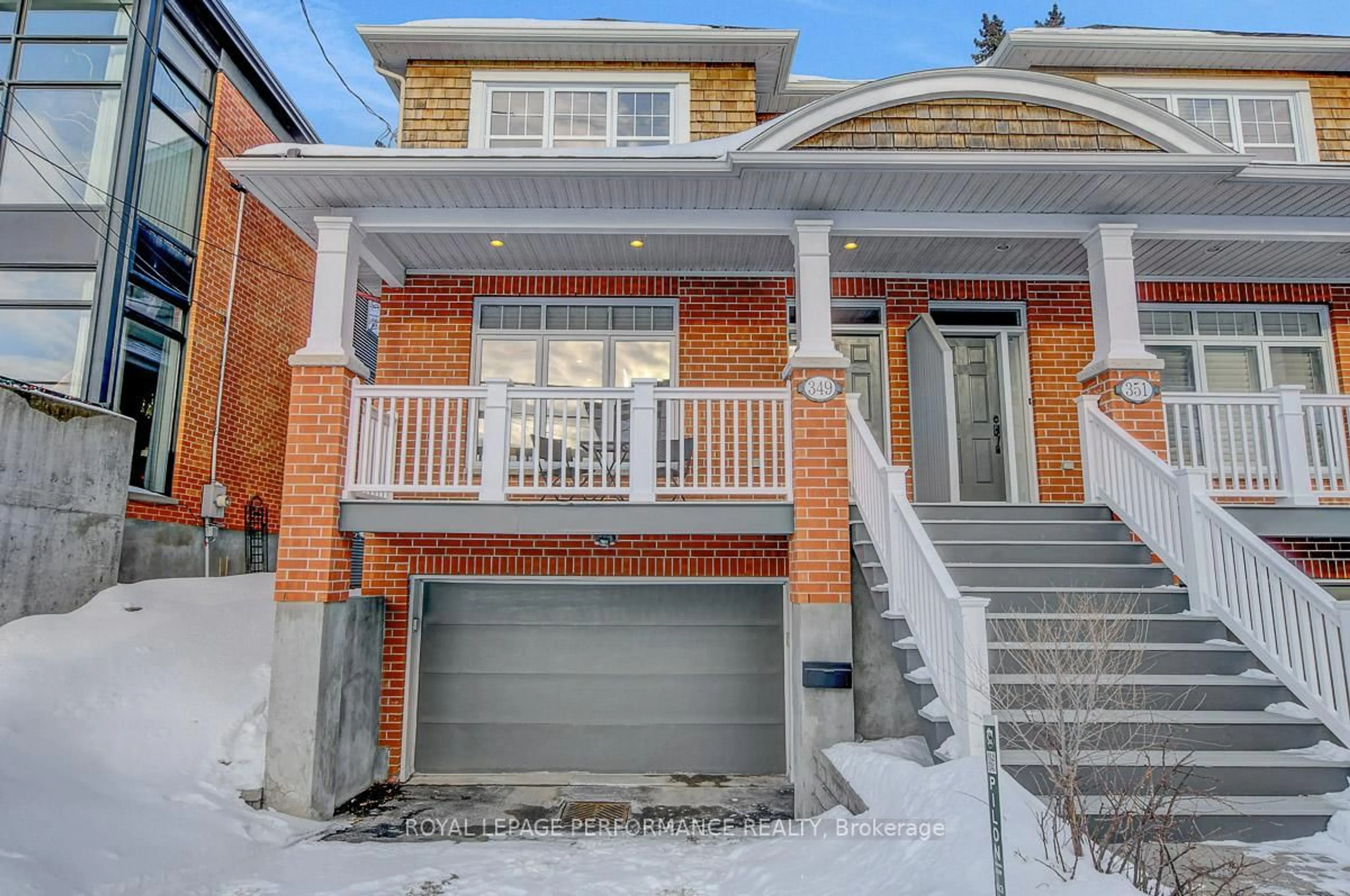Home with brick exterior material, street for 349 Berkley Ave, Ottawa Ontario K2A 2G9