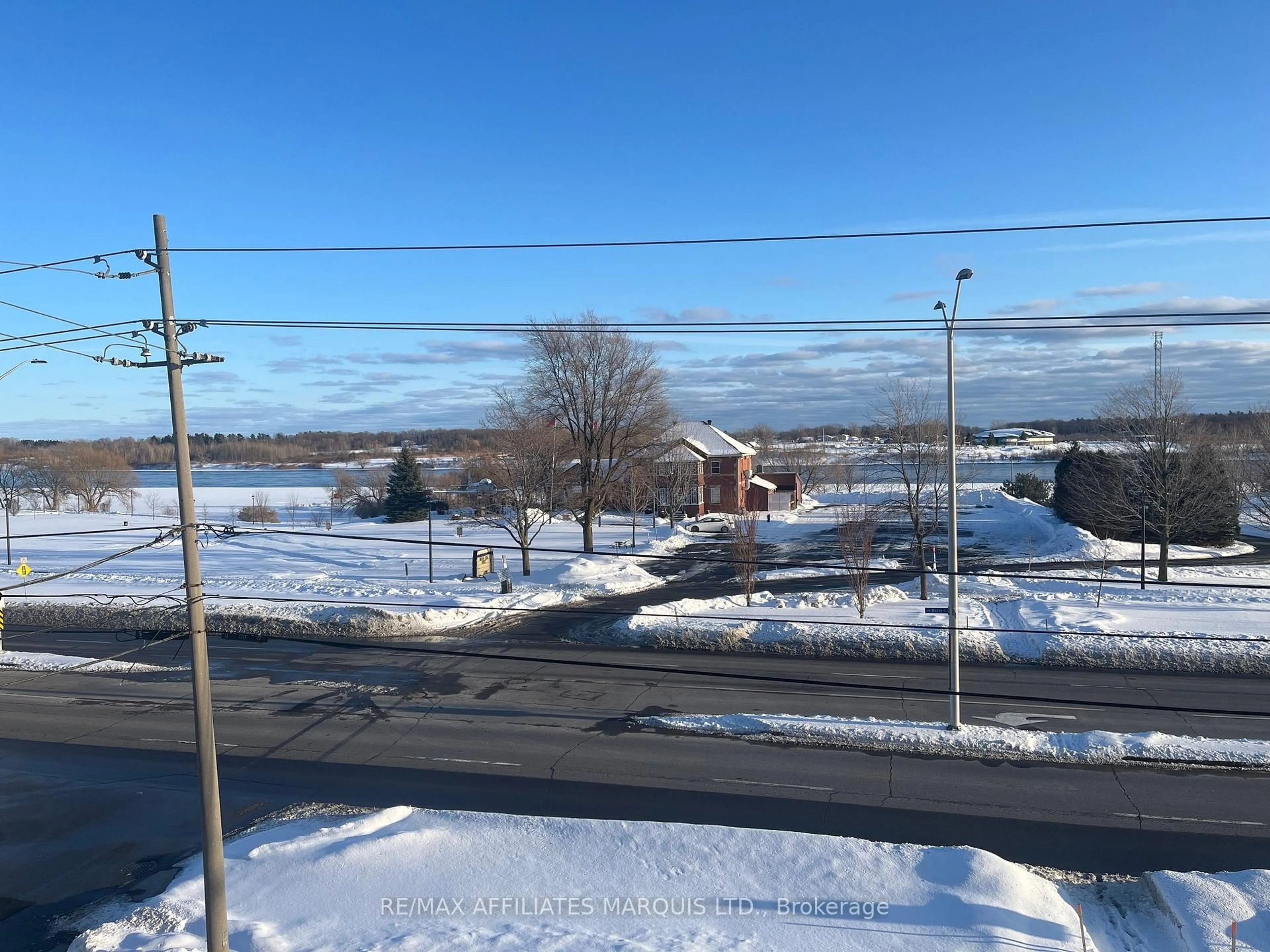 A pic from outside/outdoor area/front of a property/back of a property/a pic from drone, water/lake/river/ocean view for 301 Water St #301, Cornwall Ontario K6J 1A5