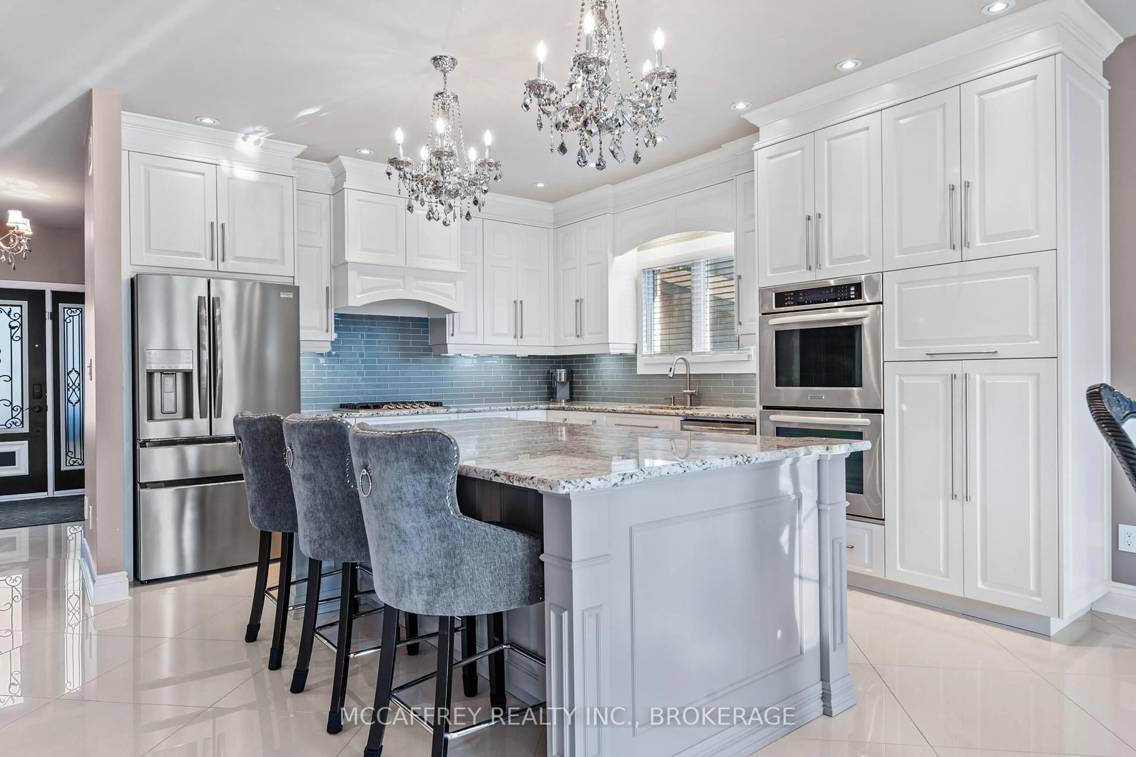 Contemporary kitchen, ceramic/tile floor for 1463 Apollo Terr, Kingston Ontario K7P 3K5