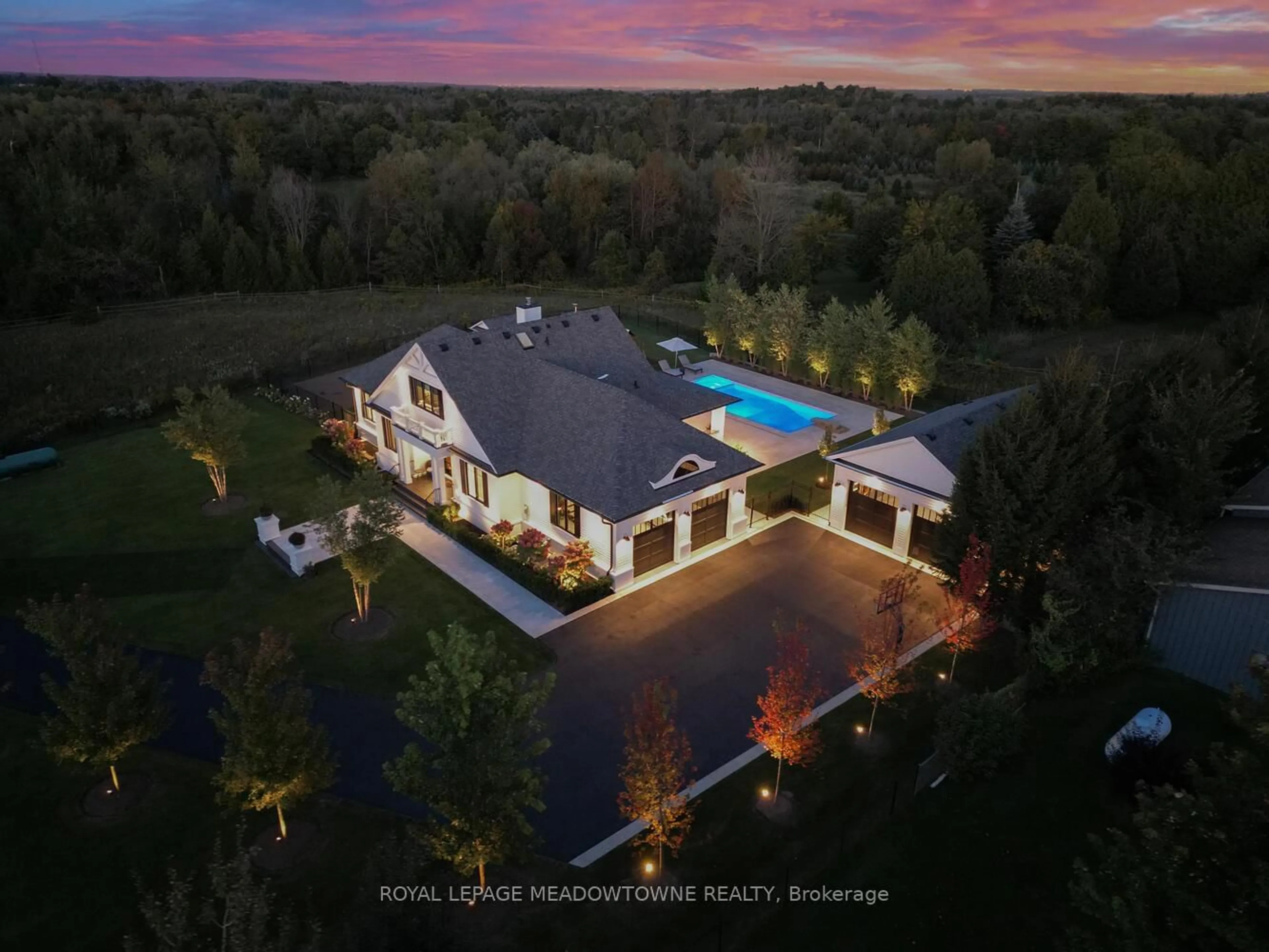 A pic from outside/outdoor area/front of a property/back of a property/a pic from drone, mountain view for 9275 Wellington Rd 50, Erin Ontario L7J 2L8