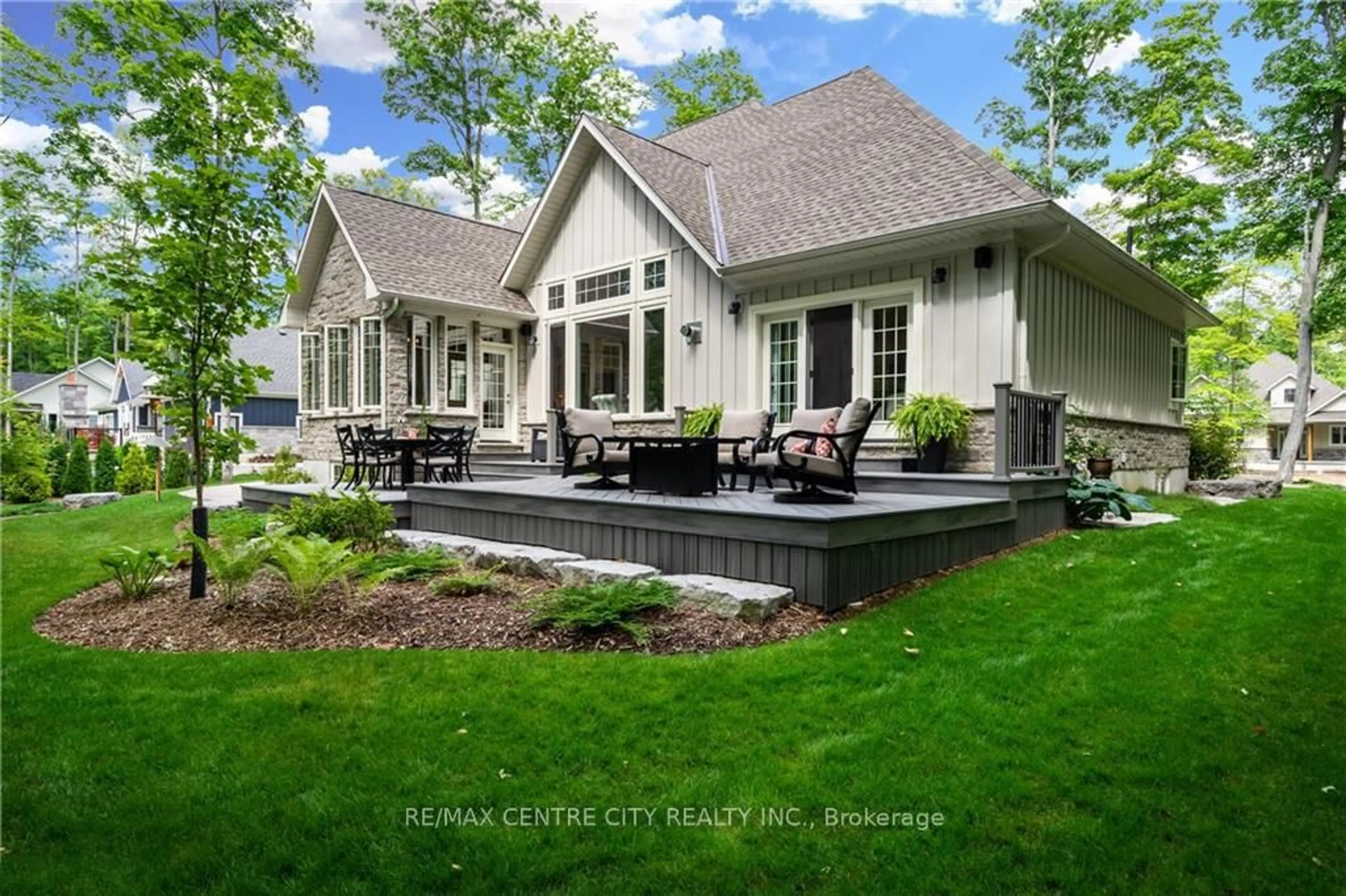 Patio, water/lake/river/ocean view for 75335 Maxobel Rd, Bluewater Ontario N0M 1G0