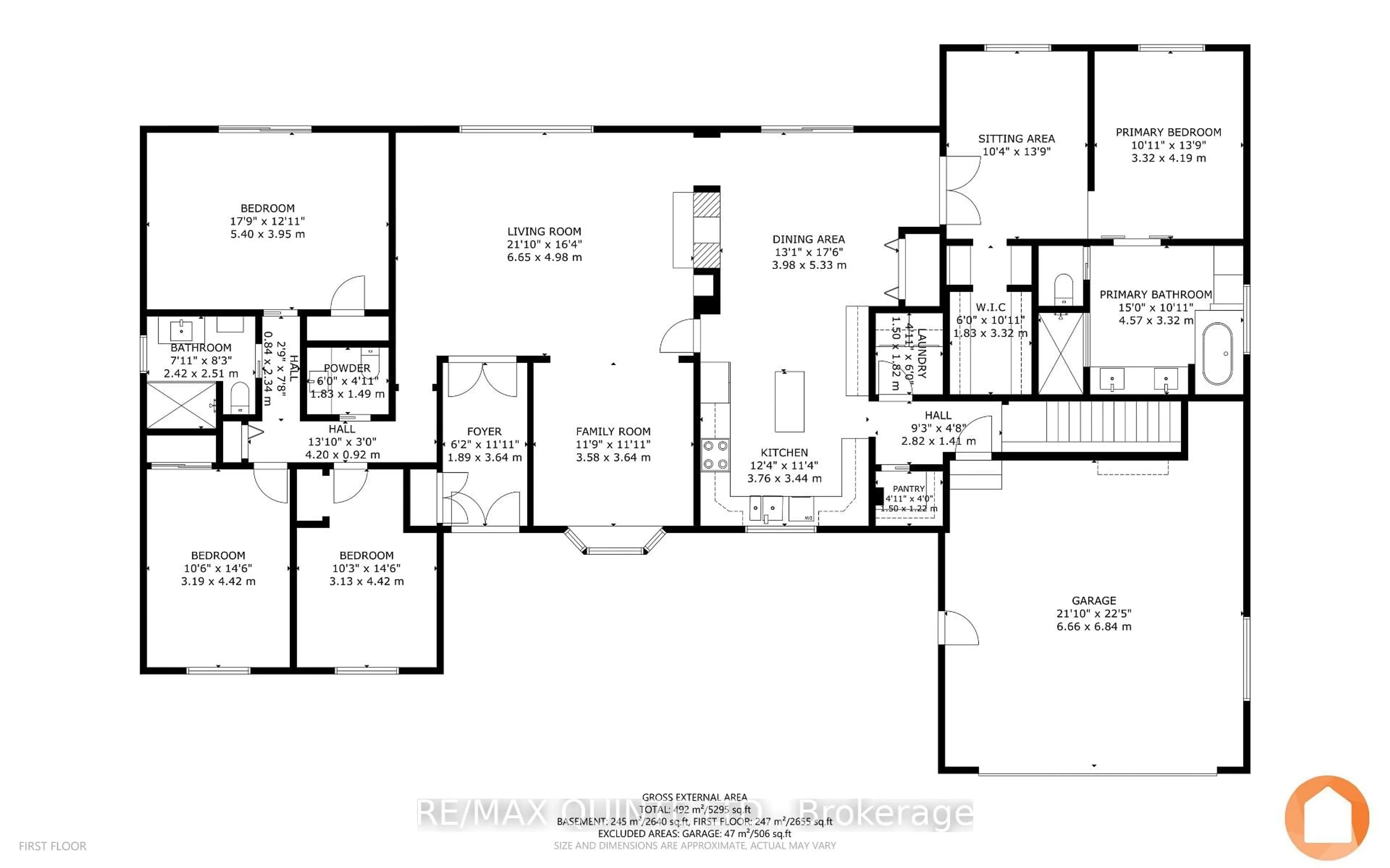 Floor plan for 100 Bay Breeze St, Prince Edward County Ontario K8N 0L4
