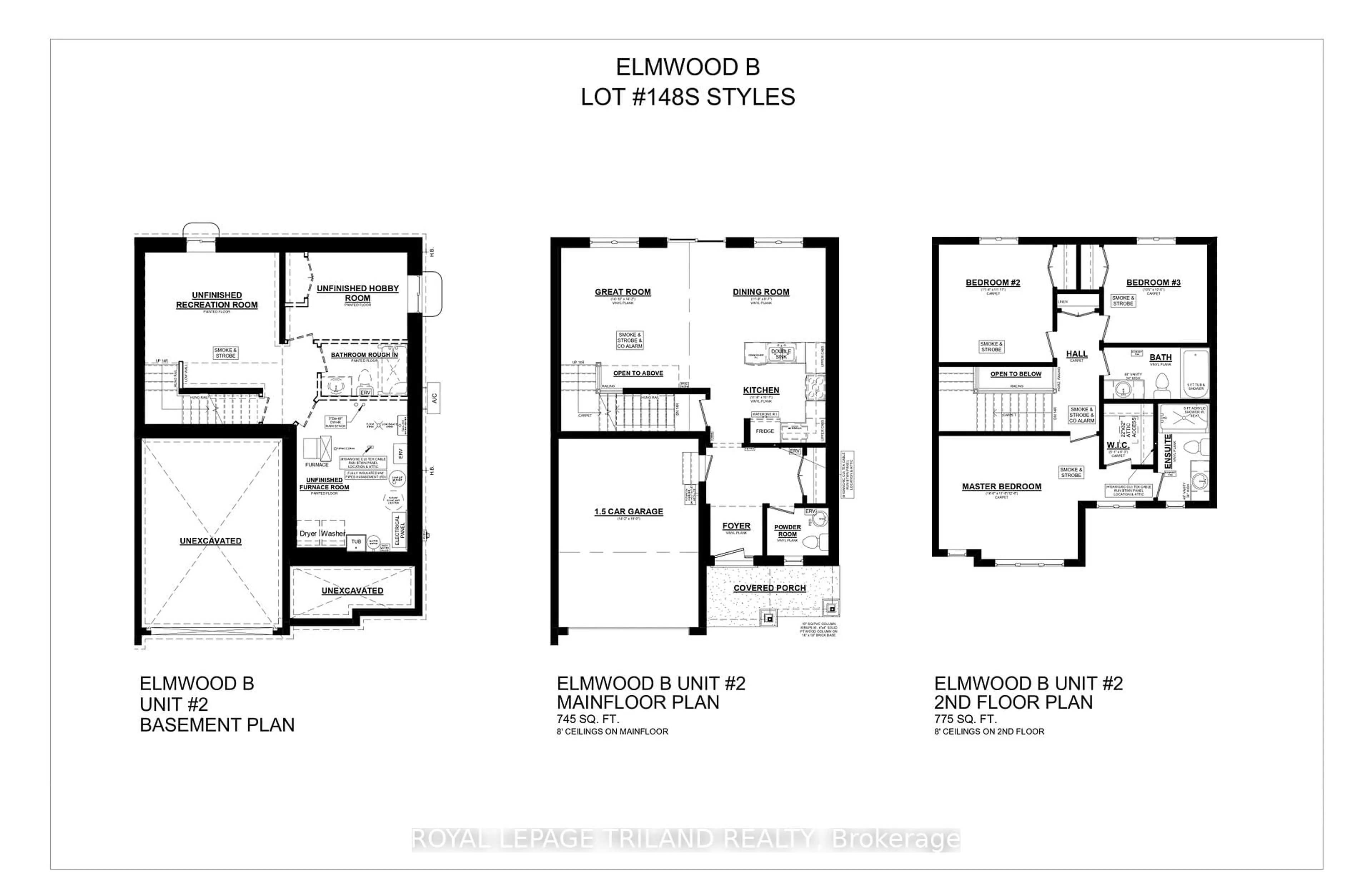 Floor plan for 148 STYLES Dr, St. Thomas Ontario N5R 0R1