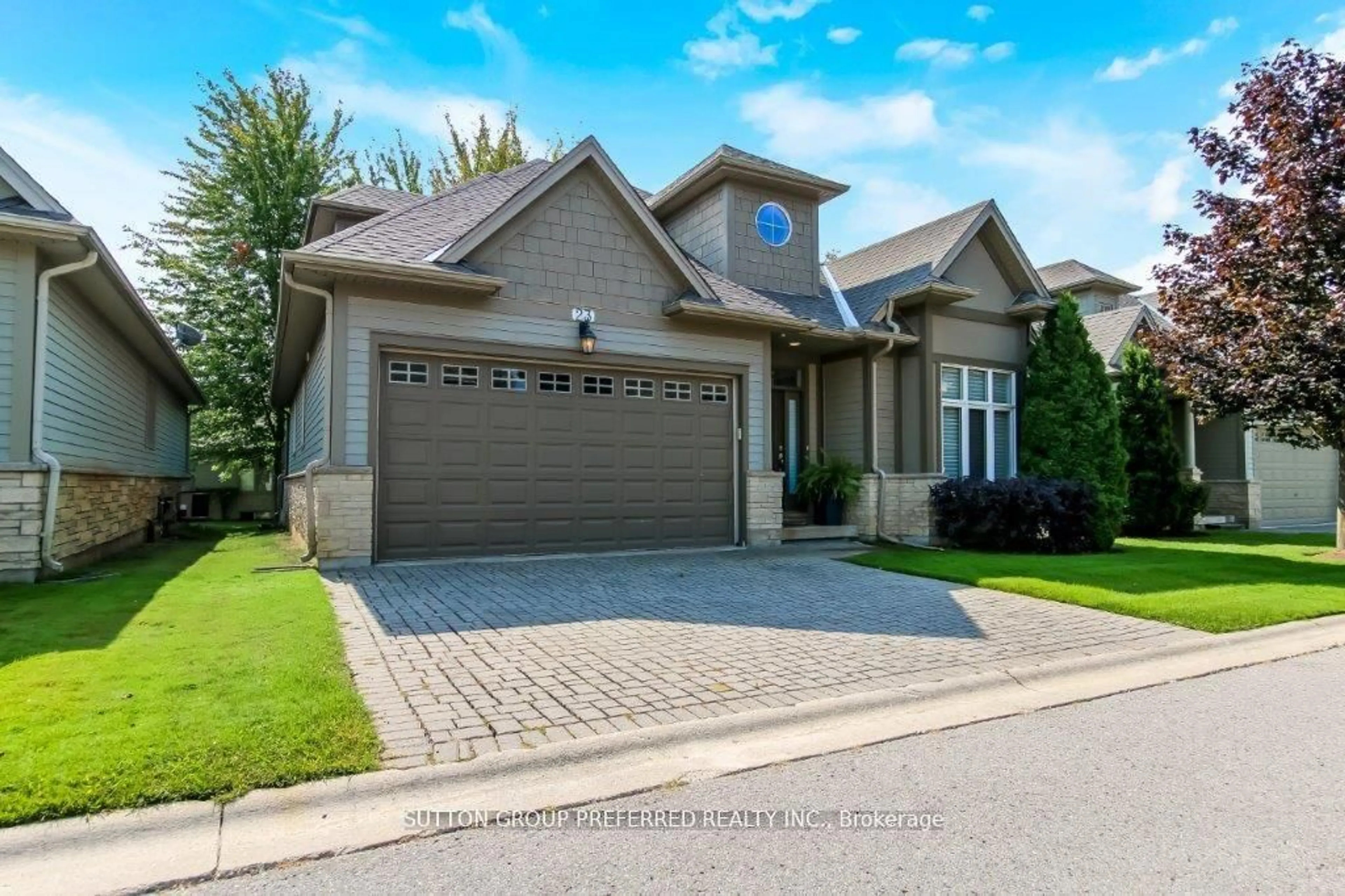 Home with brick exterior material, street for 124 North Centre Rd #23, London North Ontario N5X 4R3