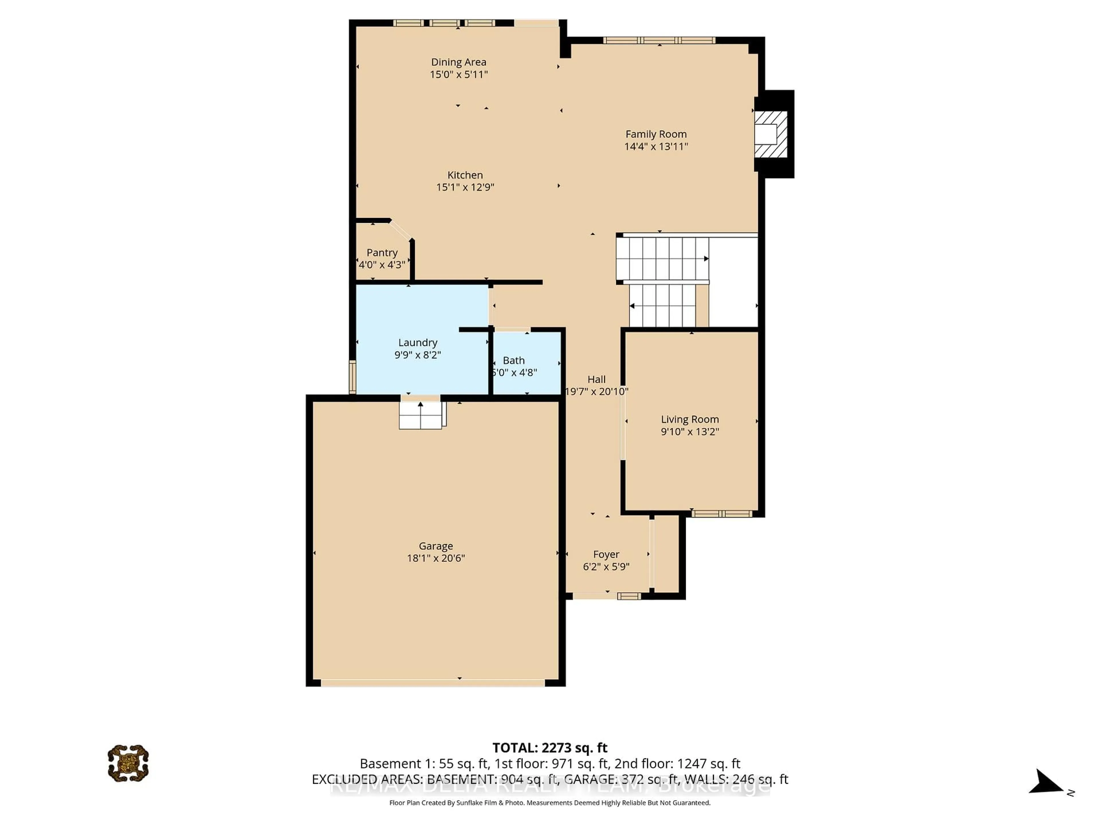 Floor plan for 1889 Montmere Ave, Ottawa Ontario K4A 0E7