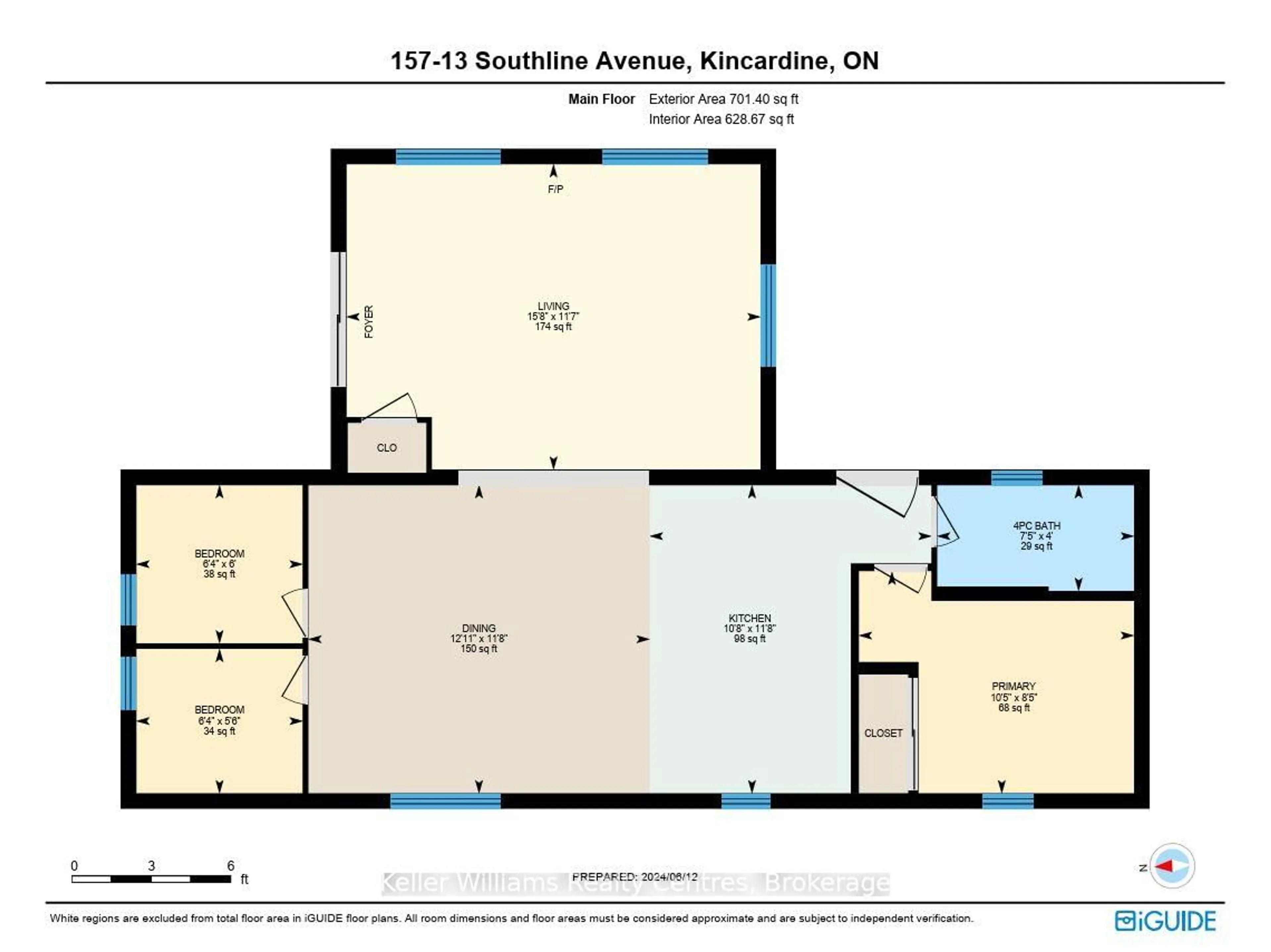 Floor plan for 13 Southline Ave #157, Huron-Kinloss Ontario N2Z 2X5