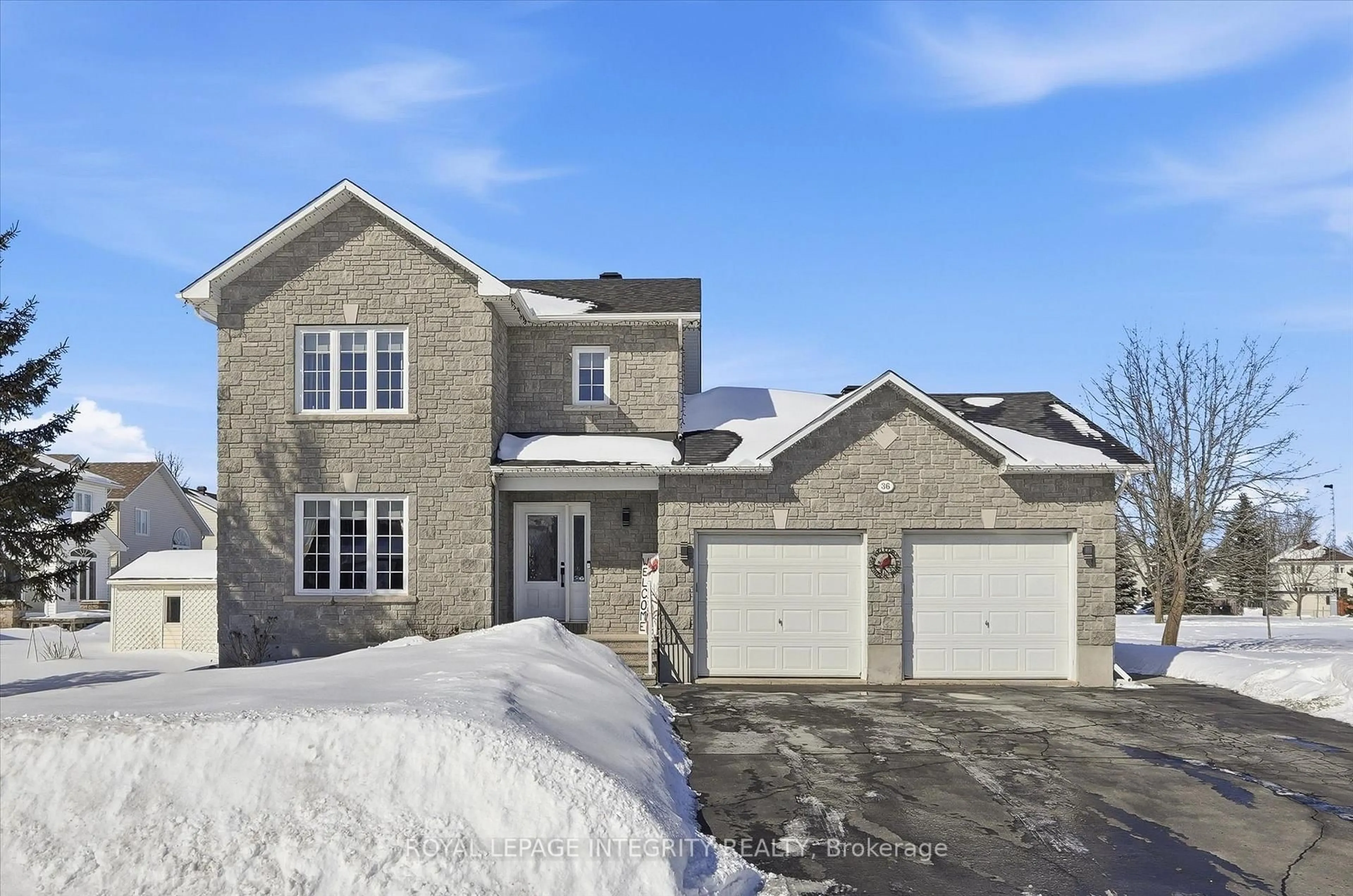 Home with brick exterior material, street for 36 Frontenac Blvd, Russell Ontario K0A 1W0