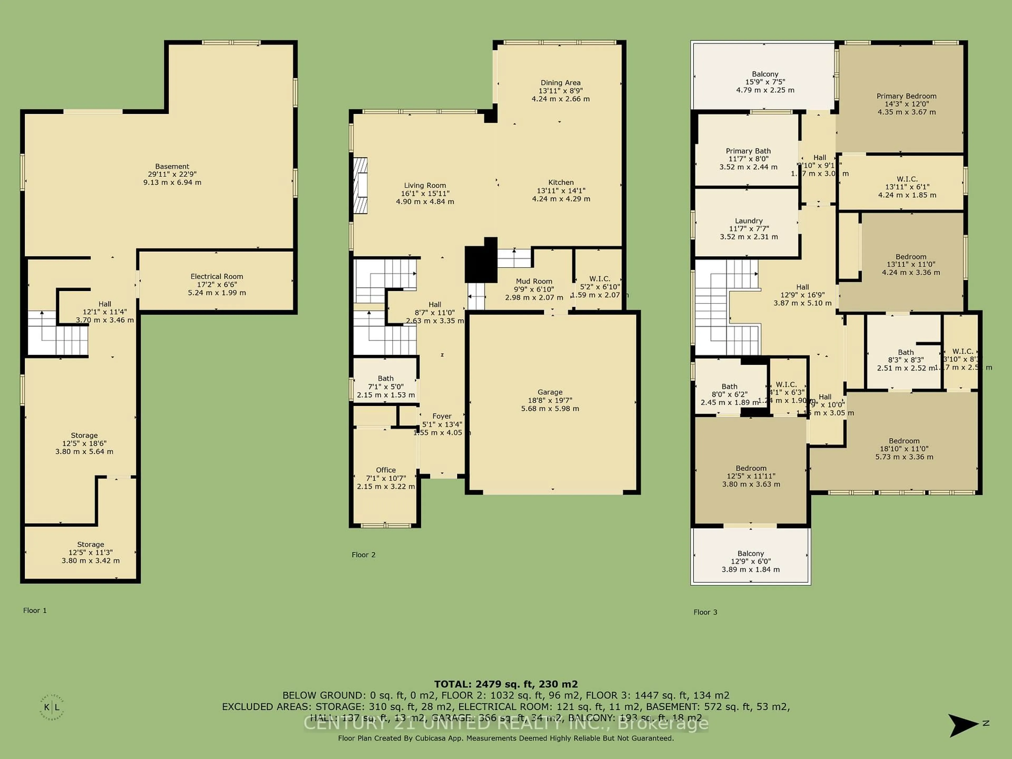 Floor plan for 531 Clayton Ave, Peterborough Ontario K9K 0G3