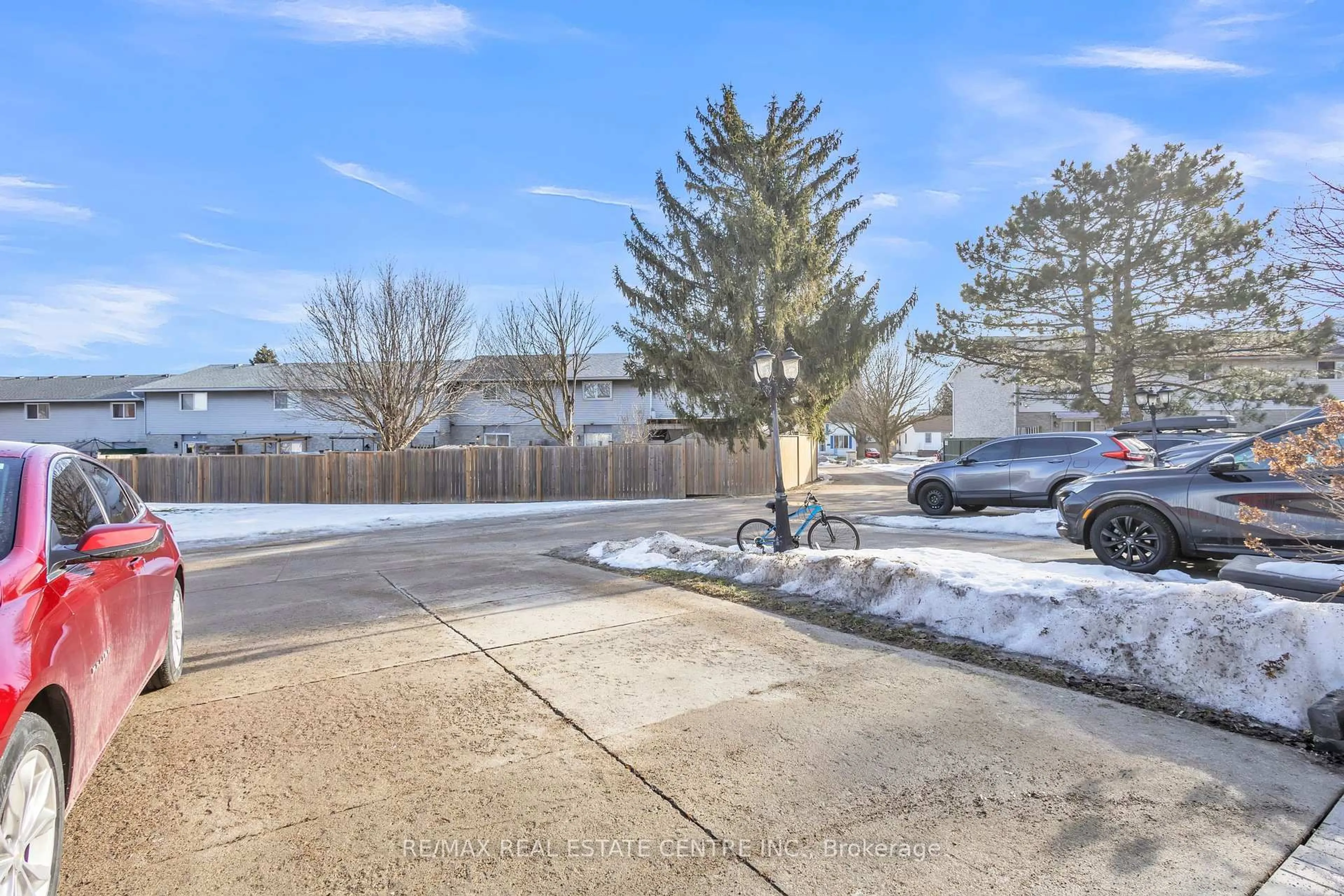 A pic from outside/outdoor area/front of a property/back of a property/a pic from drone, street for 43 Blandford St #4, Woodstock Ontario N4S 7H7