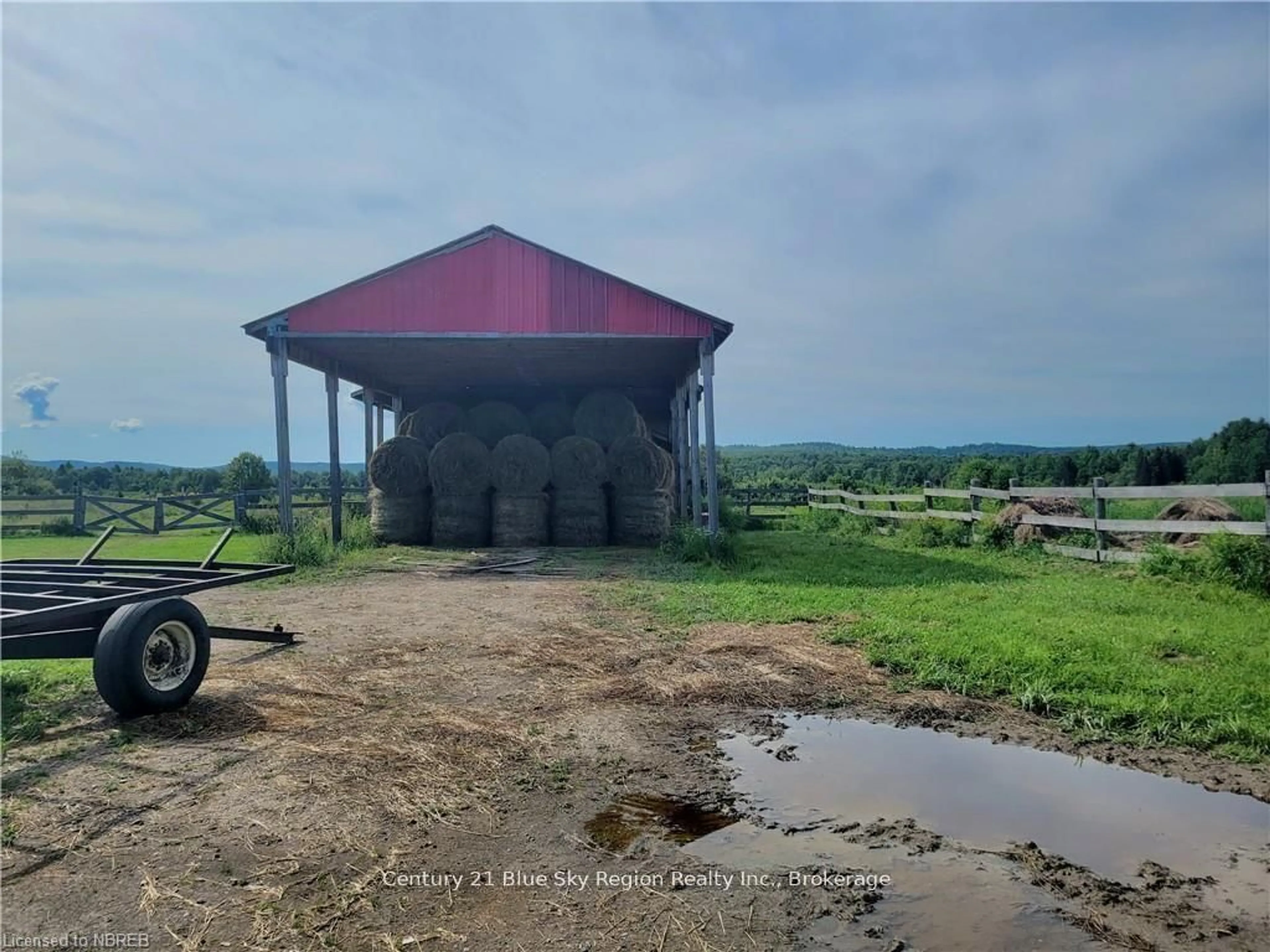 A pic from outside/outdoor area/front of a property/back of a property/a pic from drone, unknown for 564 Adams Rd, Calvin Ontario P0H 1V0