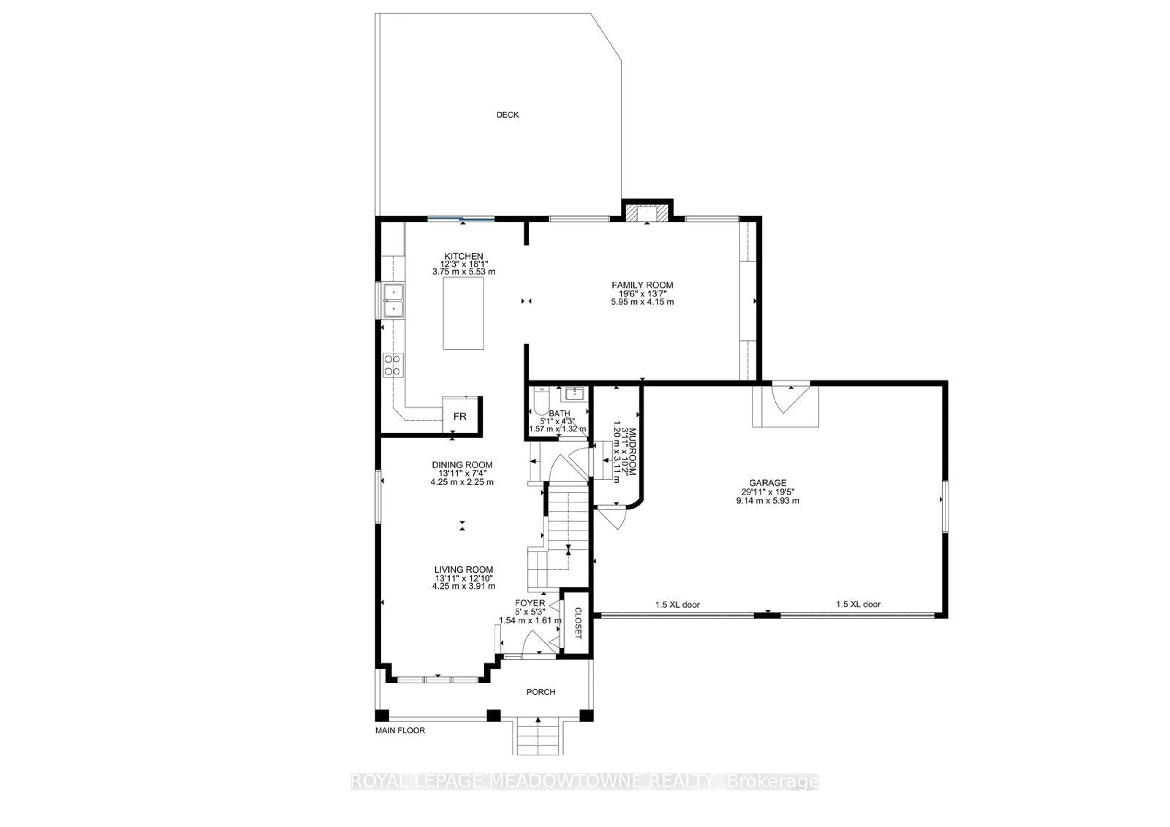 Floor plan for 26 Island Lake Rd, Mono Ontario L9W 5K3