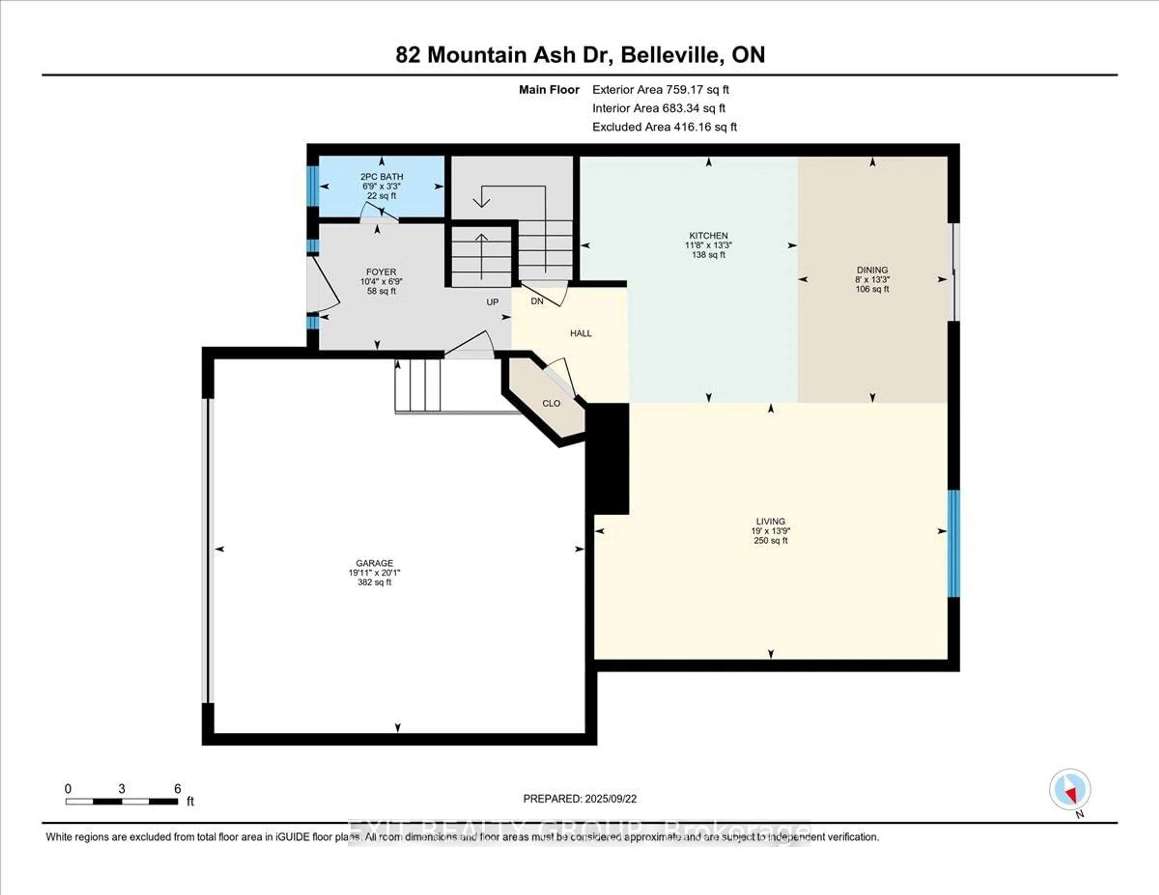 Floor plan for 82 Mountain Ash Dr, Belleville Ontario K8N 0E3