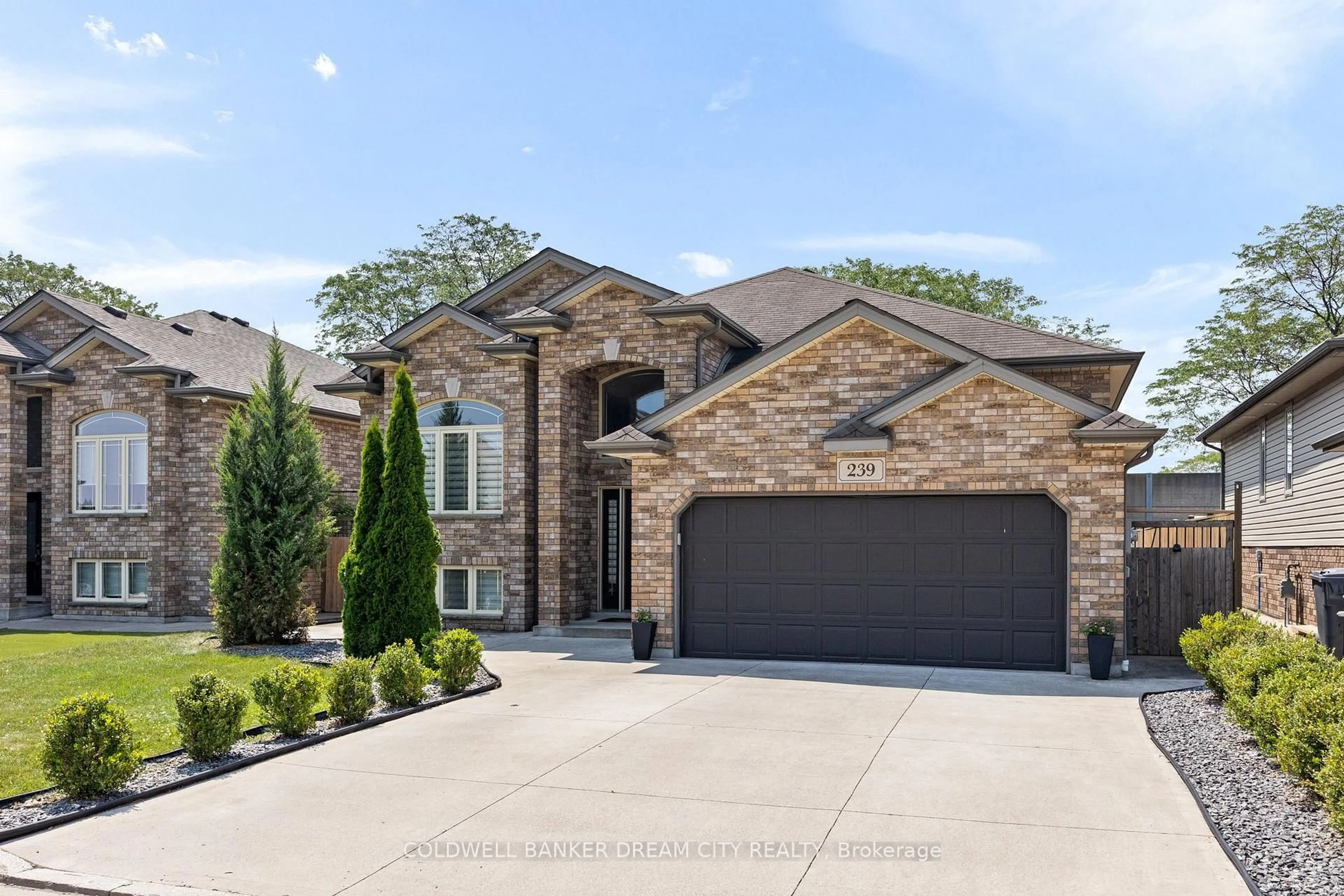 Home with brick exterior material, street for 239 BRANTON Cres, Lakeshore Ontario N9K 1E2