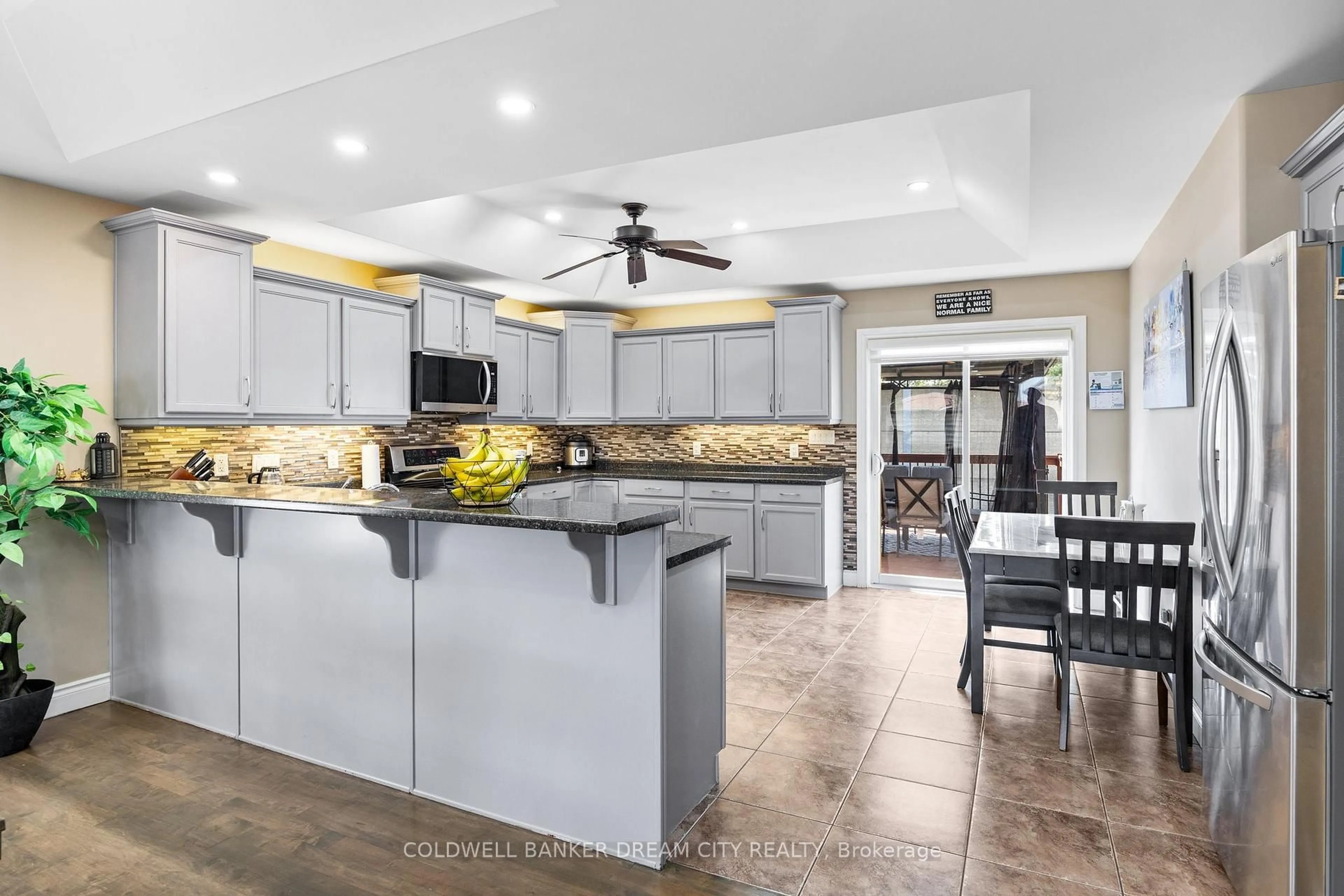 Open concept kitchen, ceramic/tile floor for 239 BRANTON Cres, Lakeshore Ontario N9K 1E2