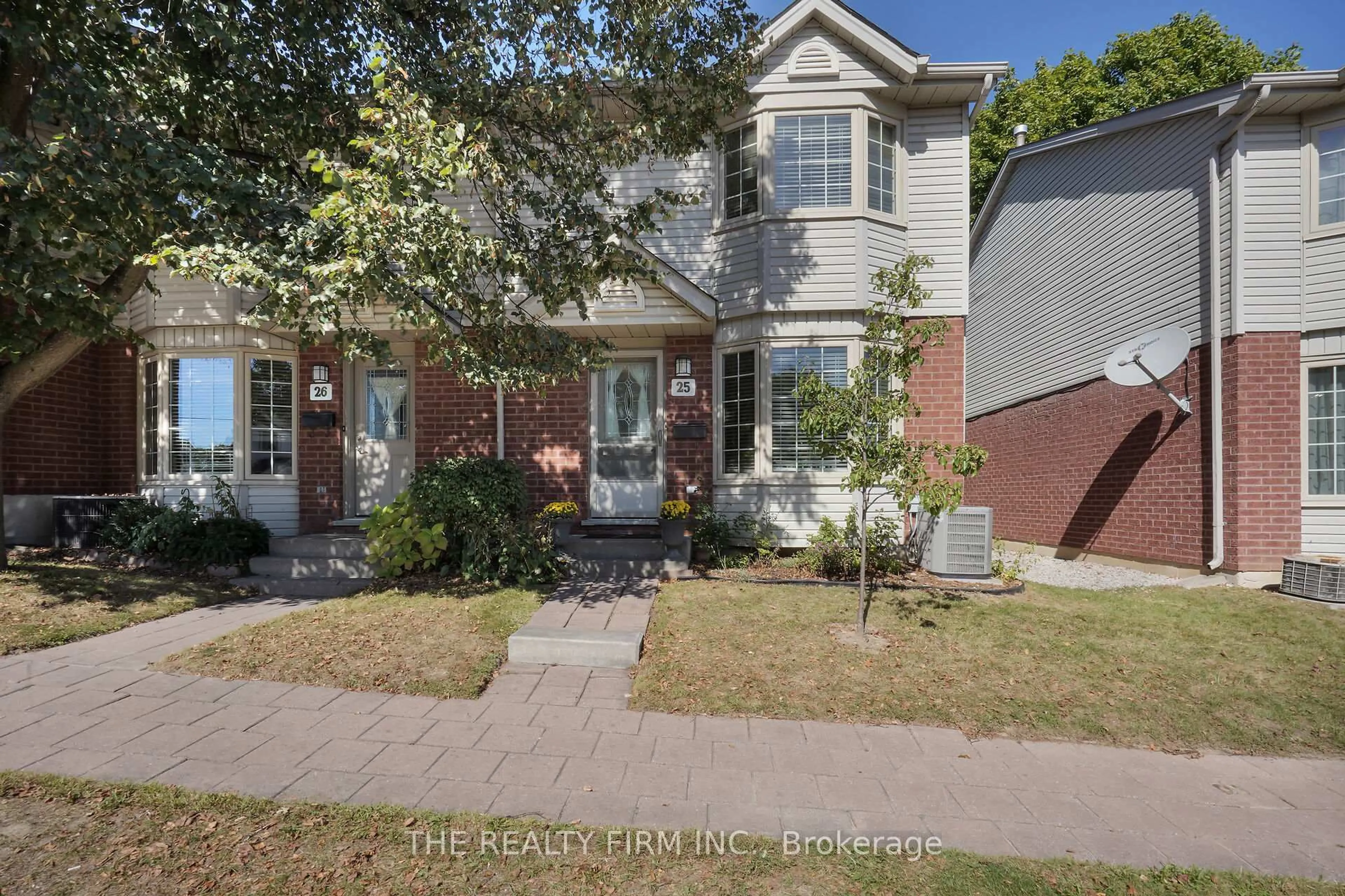 Home with brick exterior material, street for 70 Chapman Crt #25, London North Ontario N6G 4Z4