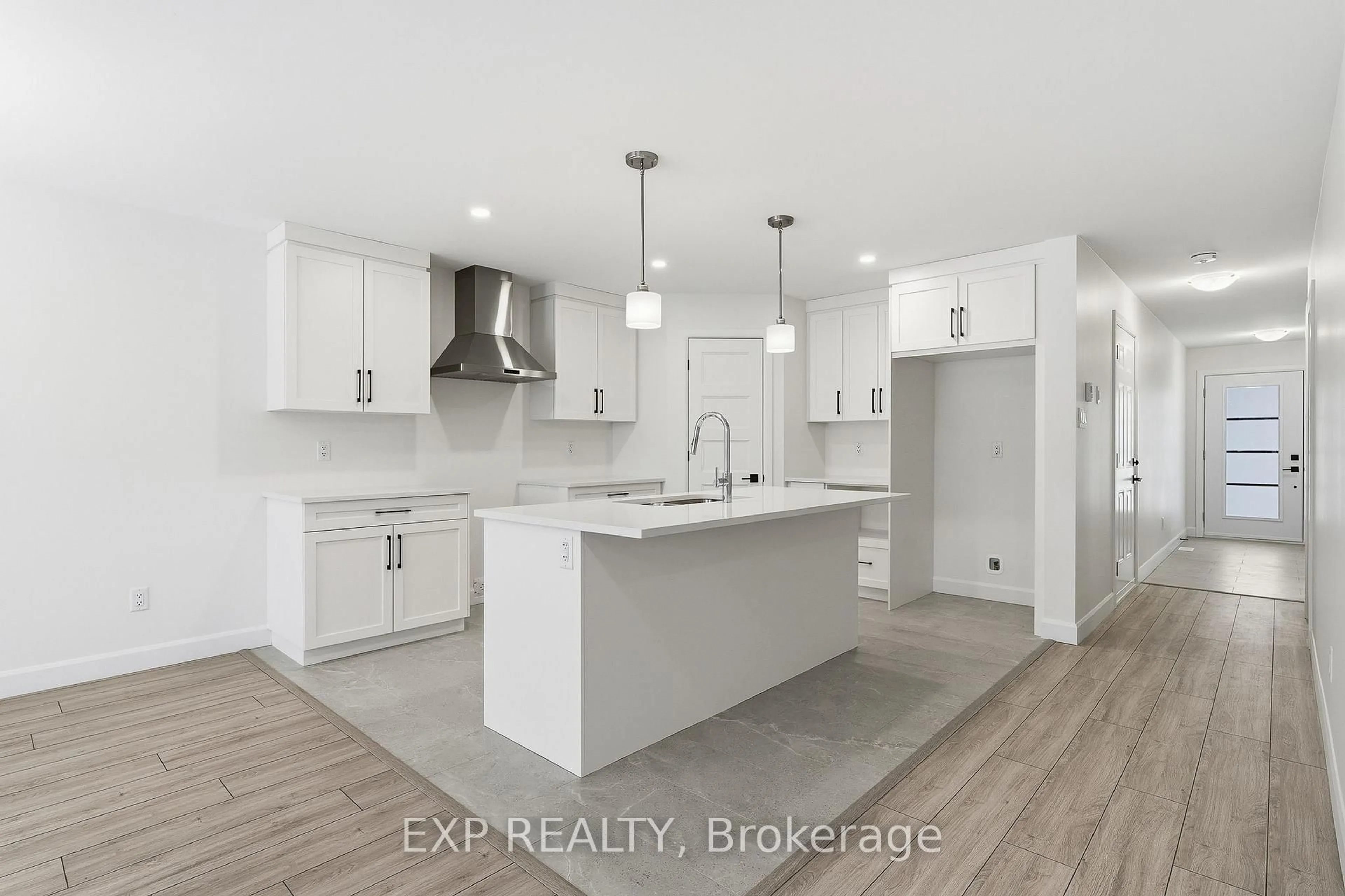 Open concept kitchen, ceramic/tile floor for 112 Lorie St, The Nation Ontario K0A 2M0