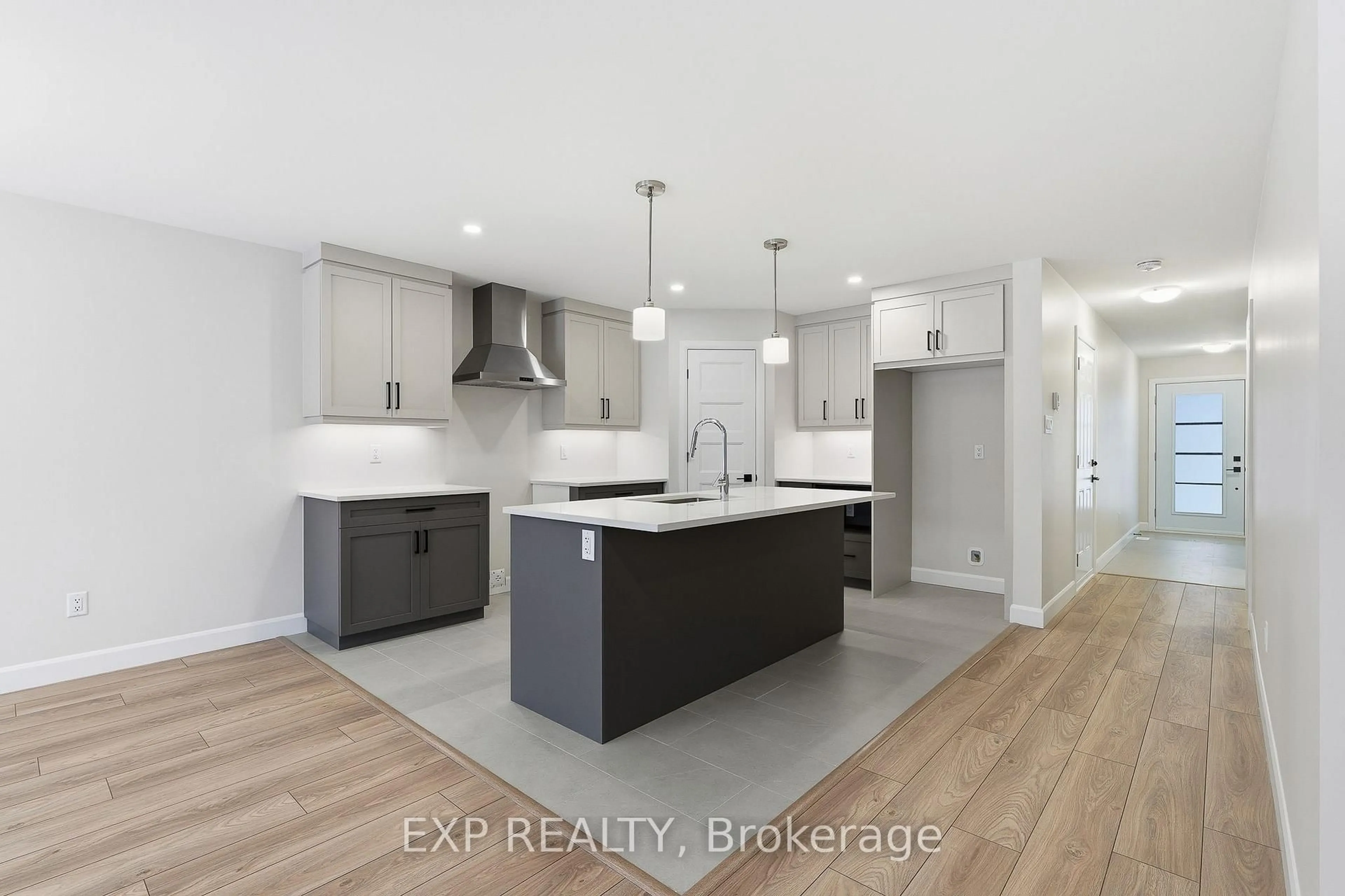 Open concept kitchen, ceramic/tile floor for 118 Lorie St, The Nation Ontario K0A 2M0