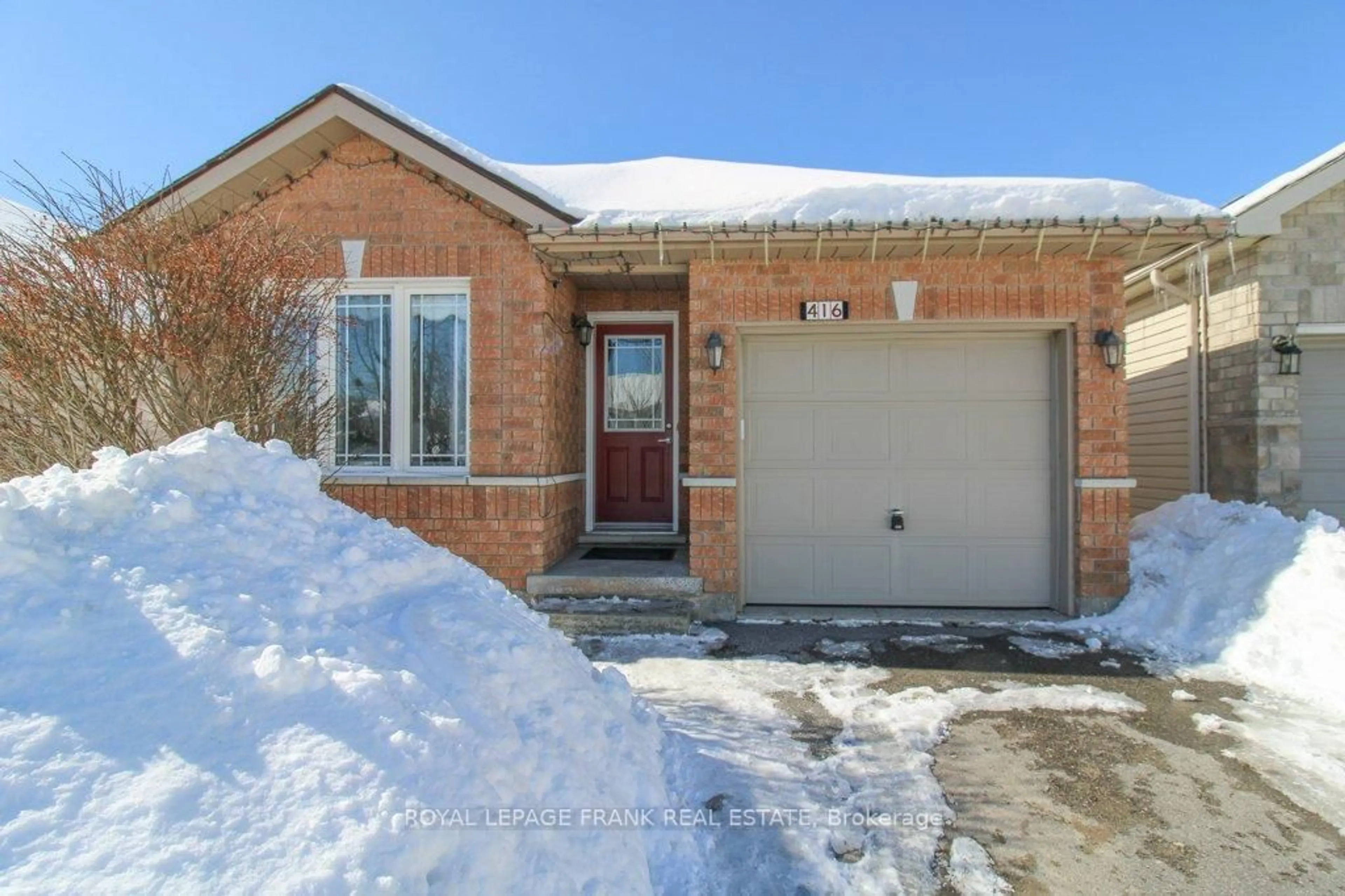 Home with brick exterior material, street for 416 Abound Cres, Peterborough Ontario K9J 8S2