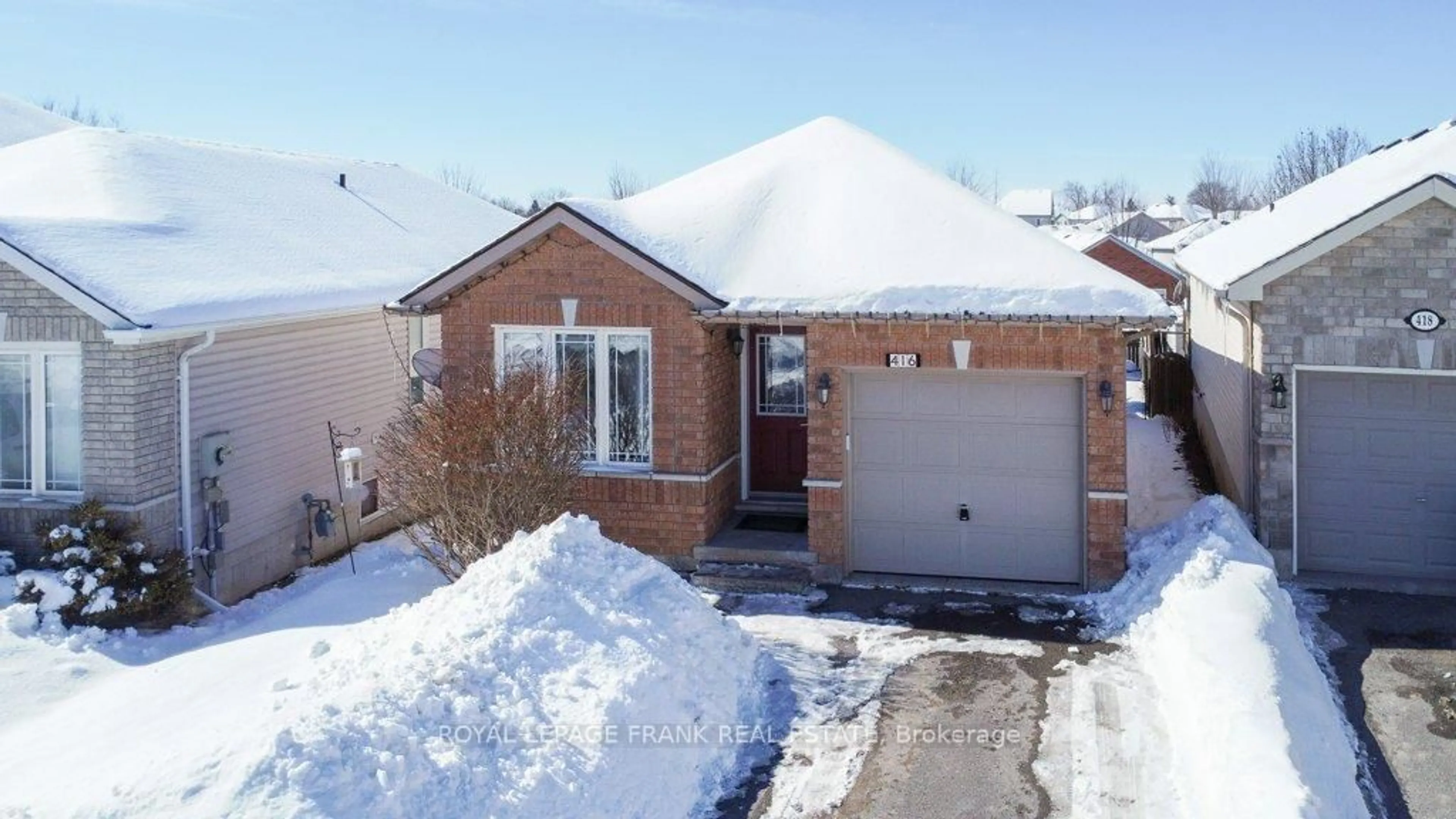 Home with brick exterior material, street for 416 Abound Cres, Peterborough Ontario K9J 8S2
