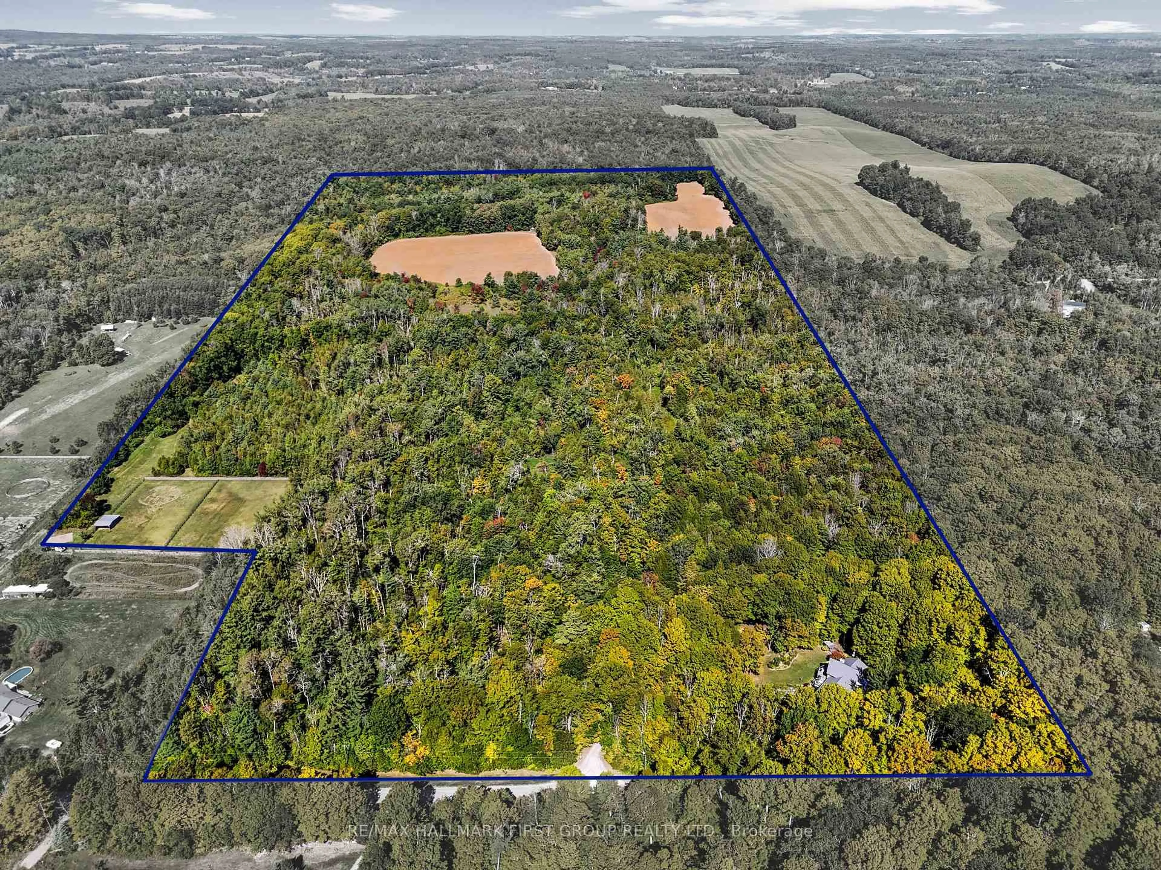 A pic from outside/outdoor area/front of a property/back of a property/a pic from drone, forest/trees view for 234 Boeve Lane, Alnwick/Haldimand Ontario K0K 2G0