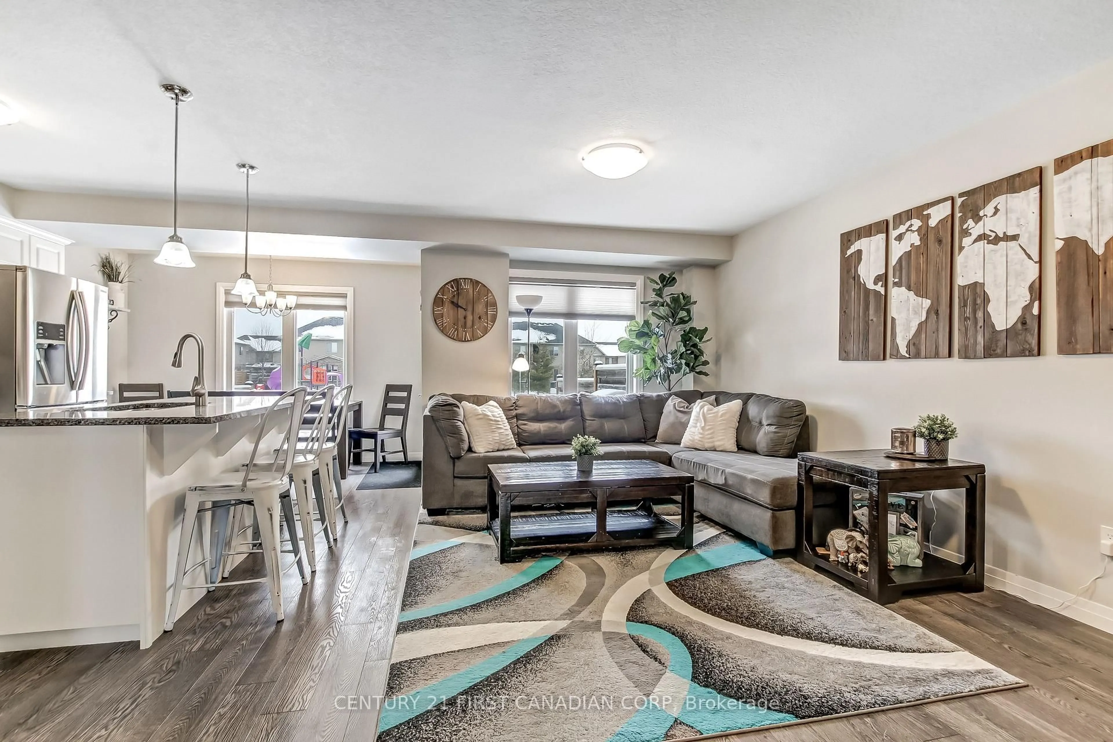 Living room with furniture, unknown for 1434 Blackwell Blvd #6, London North Ontario N5X 0E6