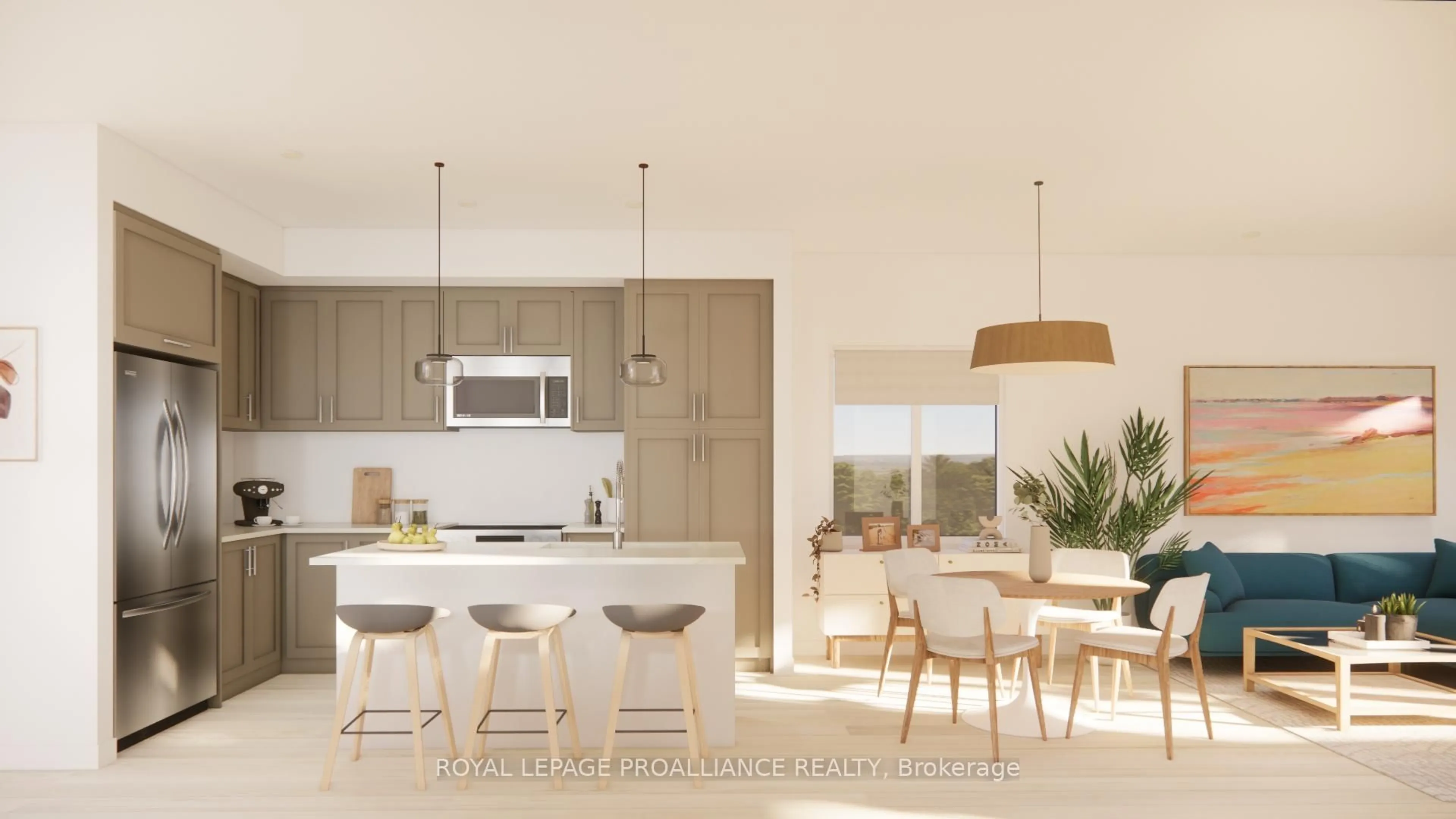 Open concept kitchen, unknown for 69 Rundle Lane, Brighton Ontario K0K 1H0