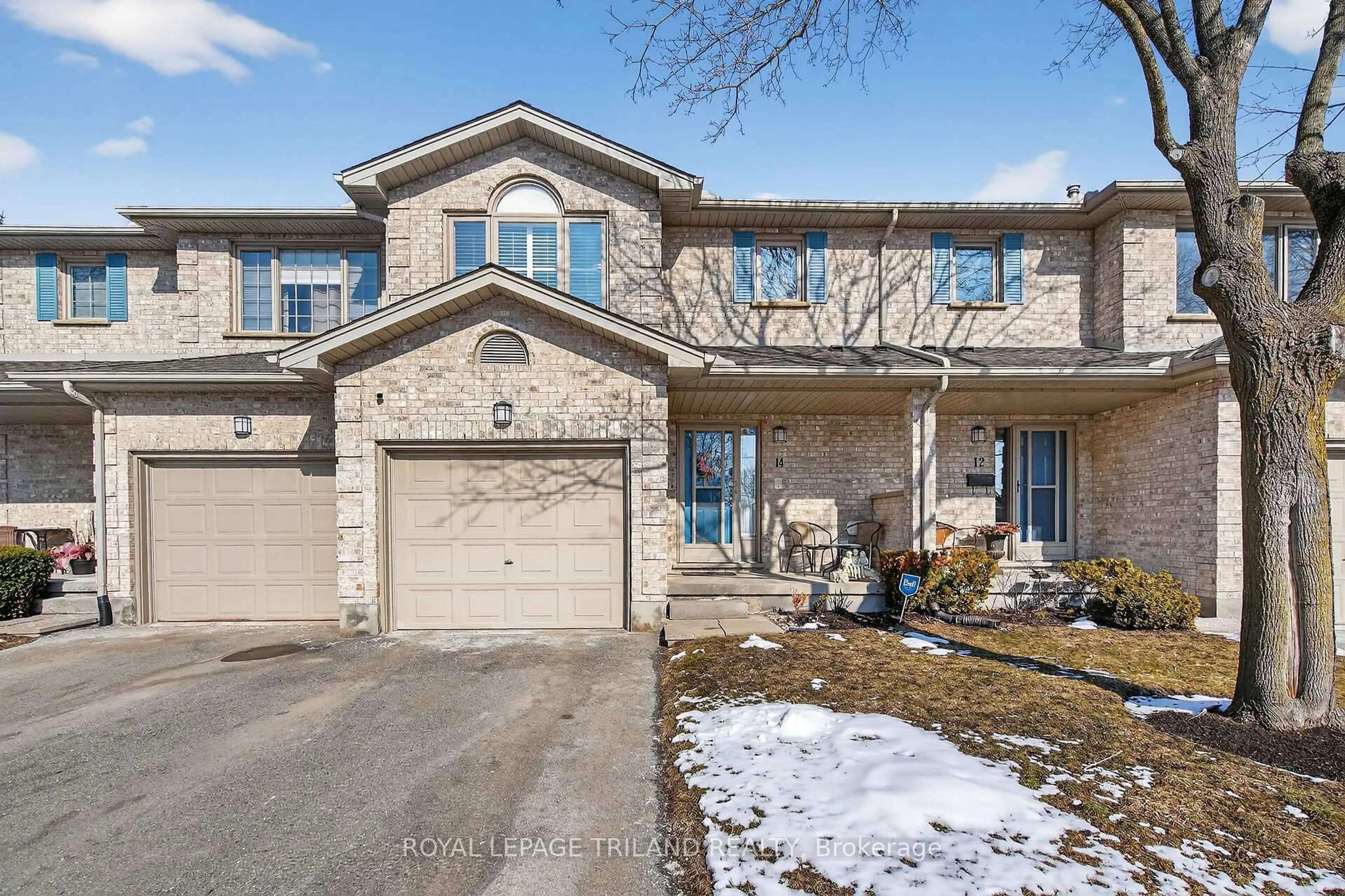 Home with brick exterior material, street for 155 KILLARNEY Rd #14, London North Ontario N5X 3X8