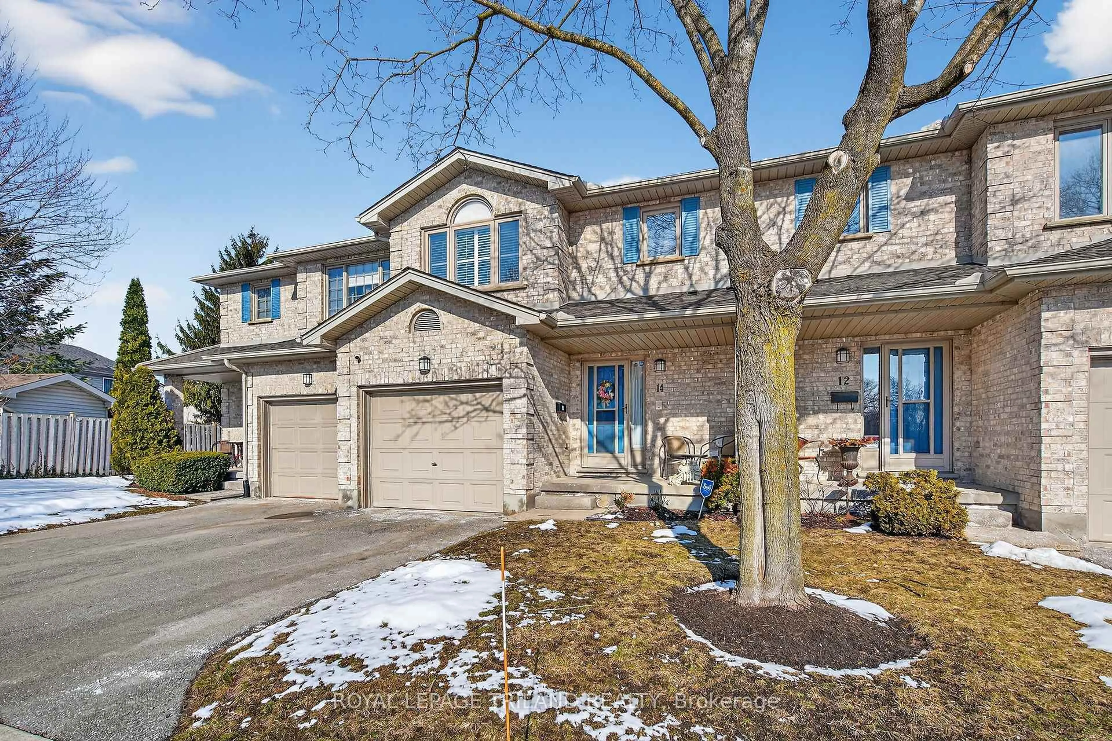 Home with brick exterior material, street for 155 KILLARNEY Rd #14, London North Ontario N5X 3X8