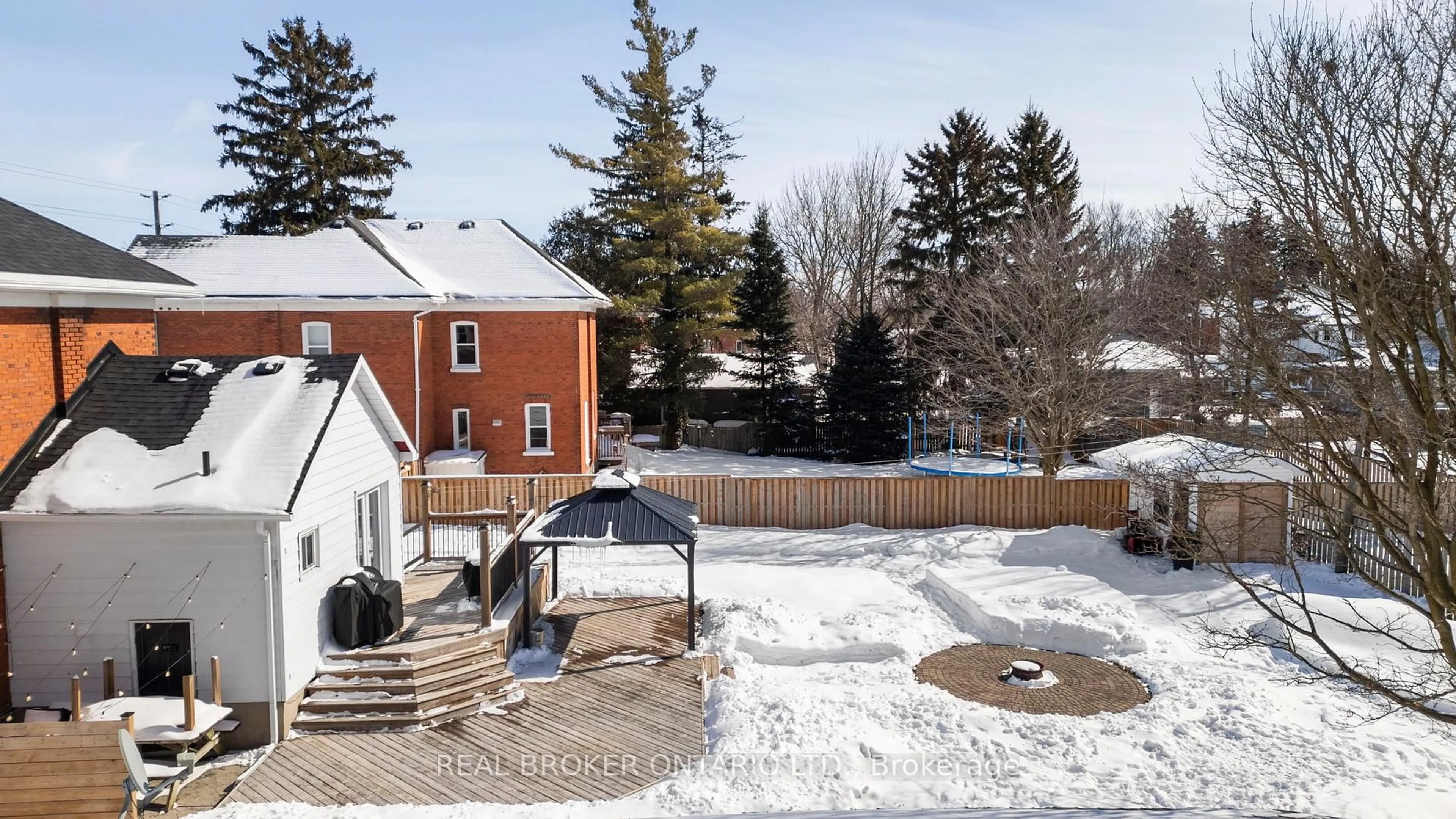 A pic from outside/outdoor area/front of a property/back of a property/a pic from drone, street for 25 Maddison St, West Perth Ontario N0K 1P0