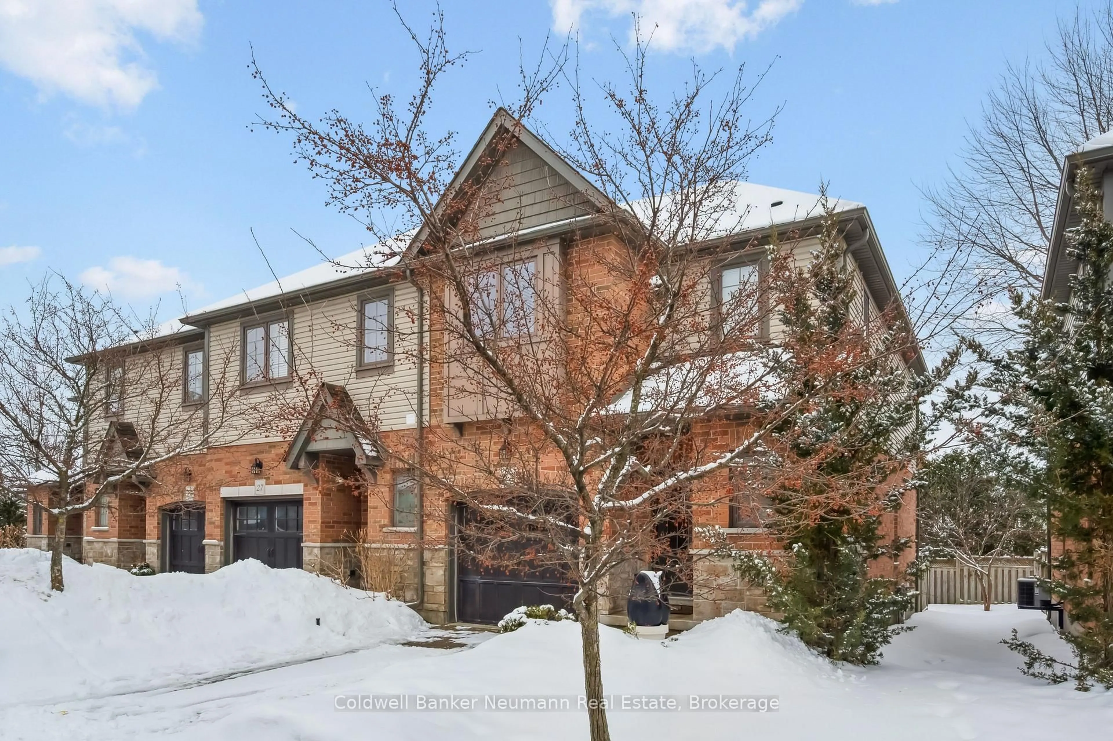 Home with brick exterior material, street for 146 Downey Rd #28, Guelph Ontario N1C 0A2