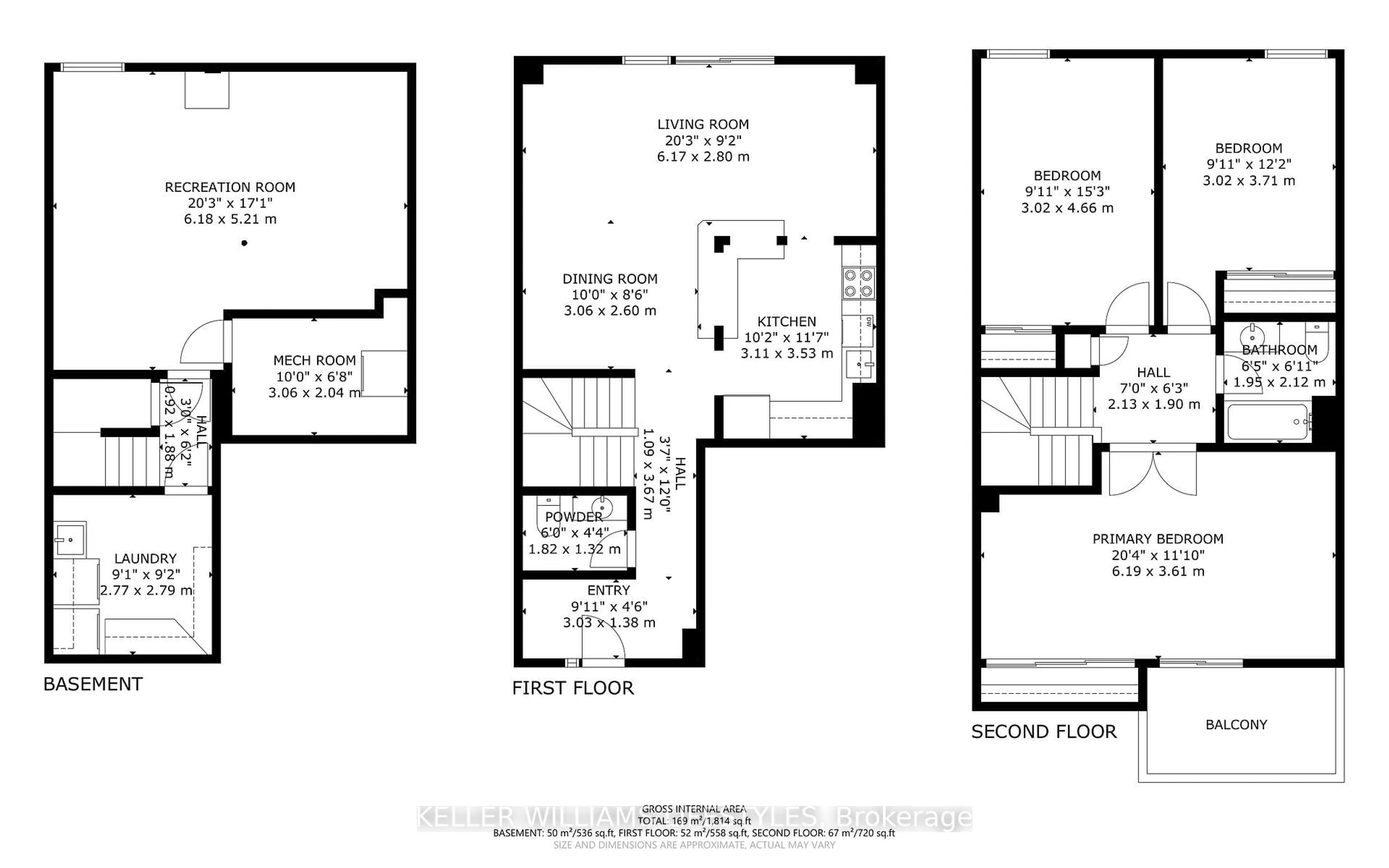 Floor plan for 500 Osgoode Dr #62, London South Ontario N6E 2G9