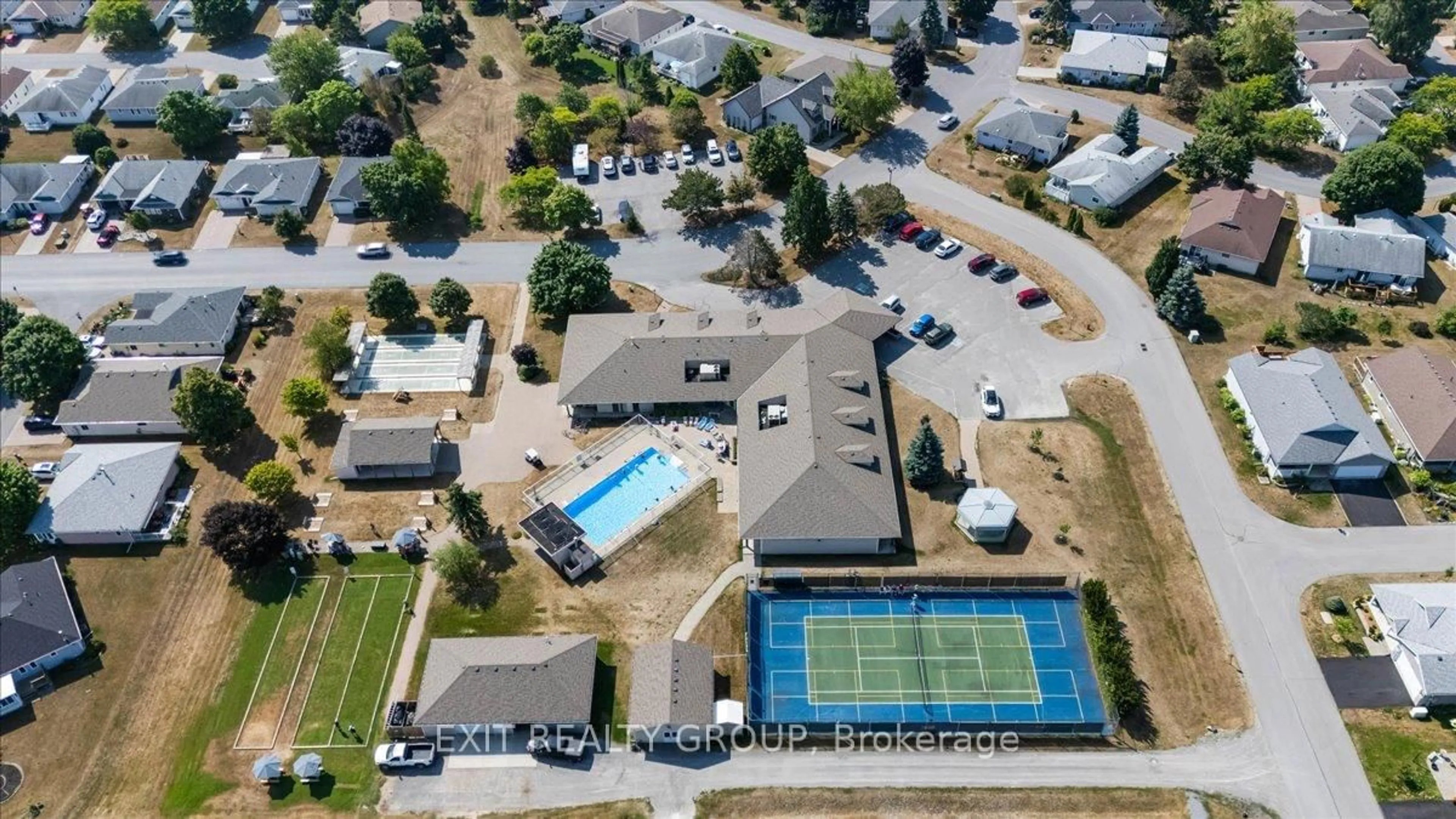 A pic from outside/outdoor area/front of a property/back of a property/a pic from drone, unknown for 18 Gilbert Cres, Prince Edward County Ontario K0K 3L0