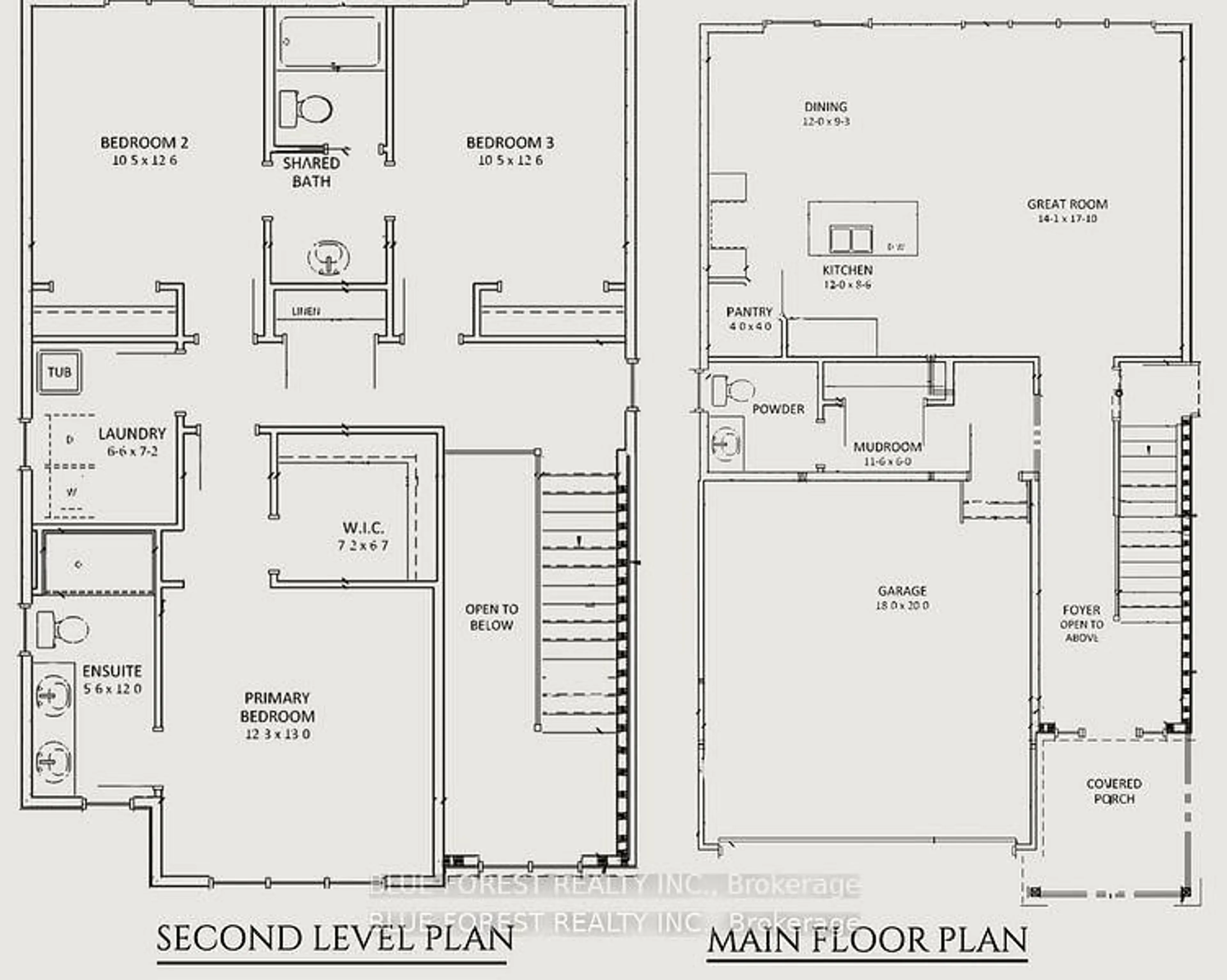 Floor plan for LOT 18 QUEENS Line, West Elgin Ontario N0L 2C0