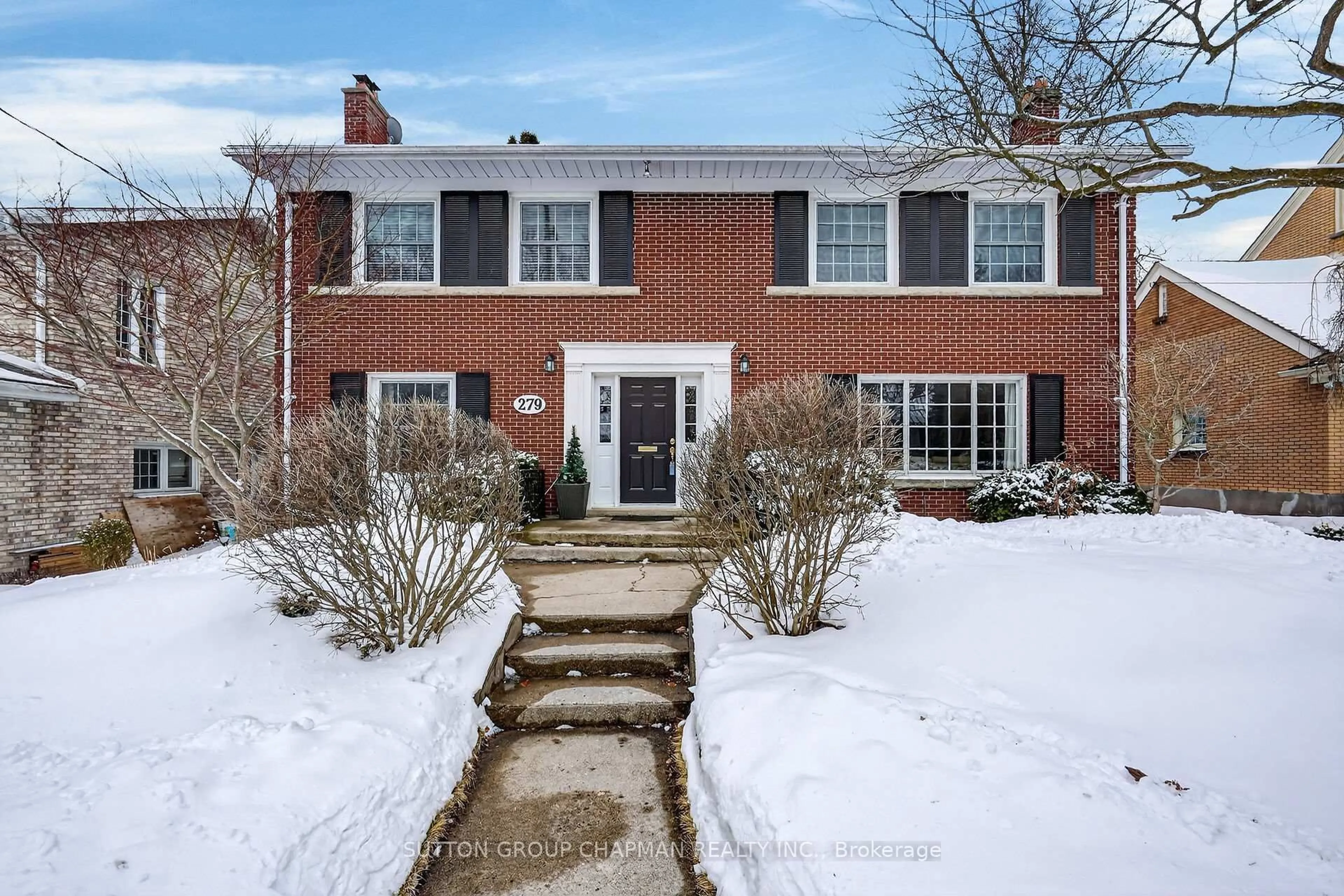 Home with brick exterior material, street for 279 Base Line Rd, London South Ontario N6C 2P2