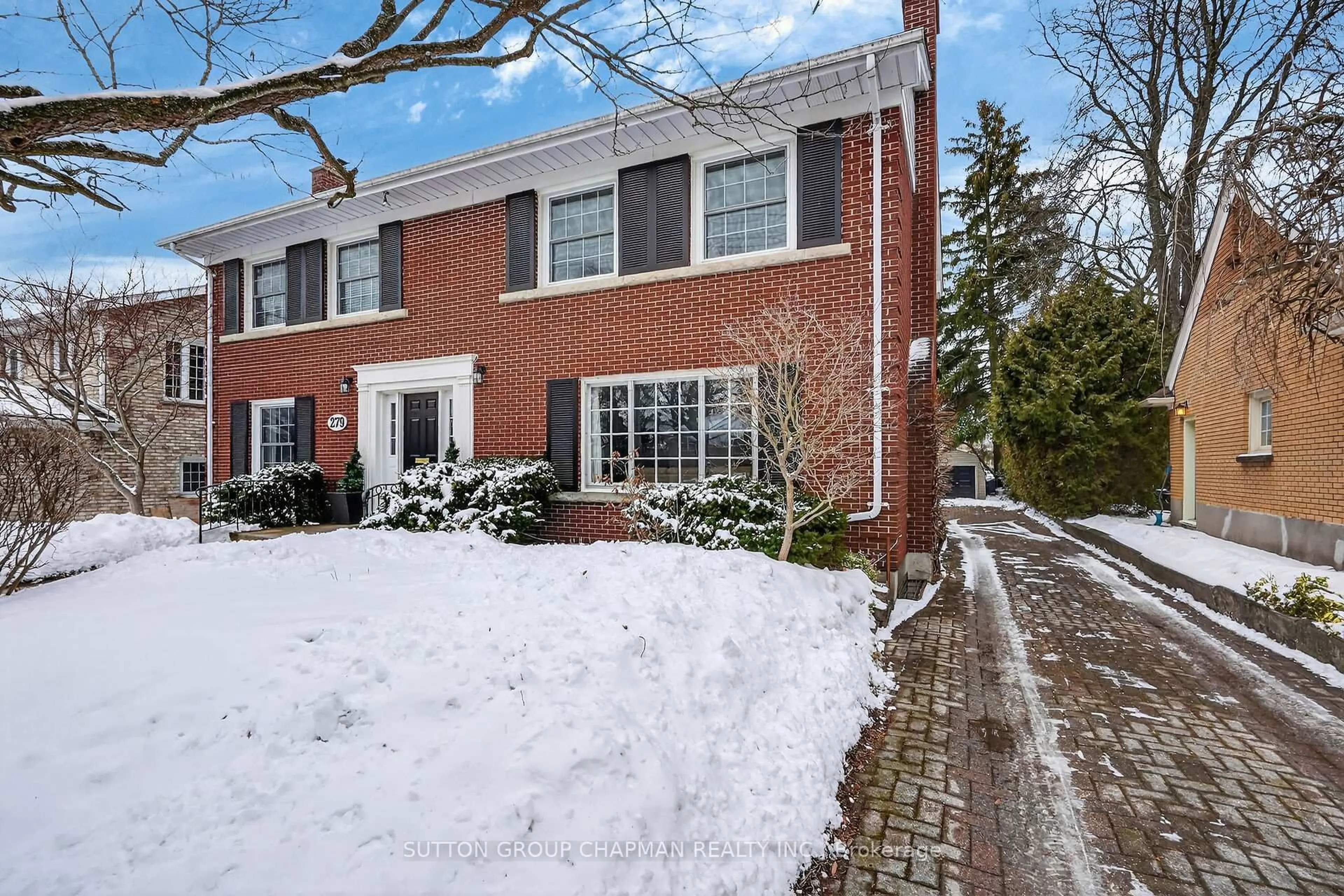 Home with brick exterior material, street for 279 Base Line Rd, London South Ontario N6C 2P2