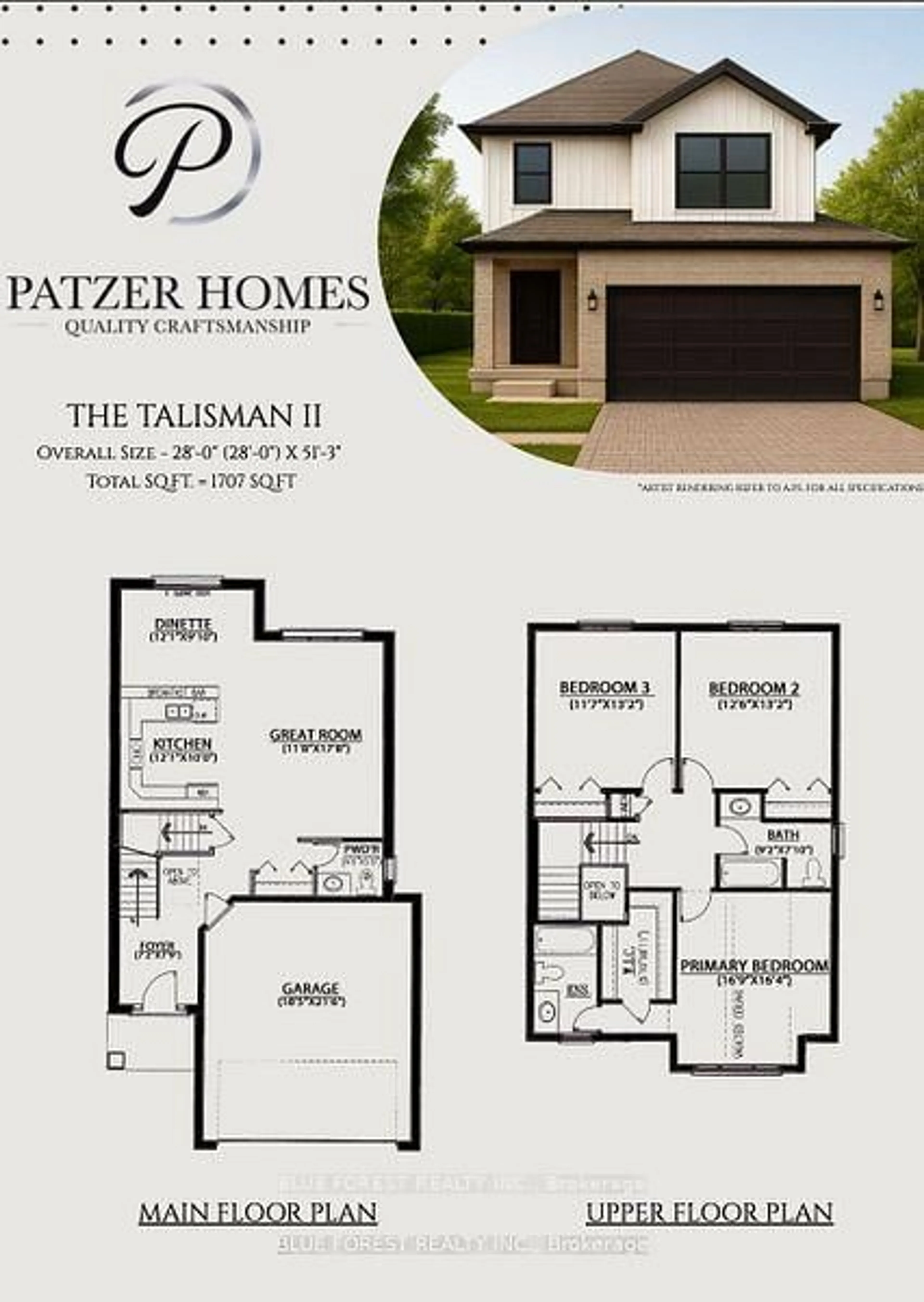 Floor plan for LOT 9 QUEENS Line, West Elgin Ontario N0L 2C0