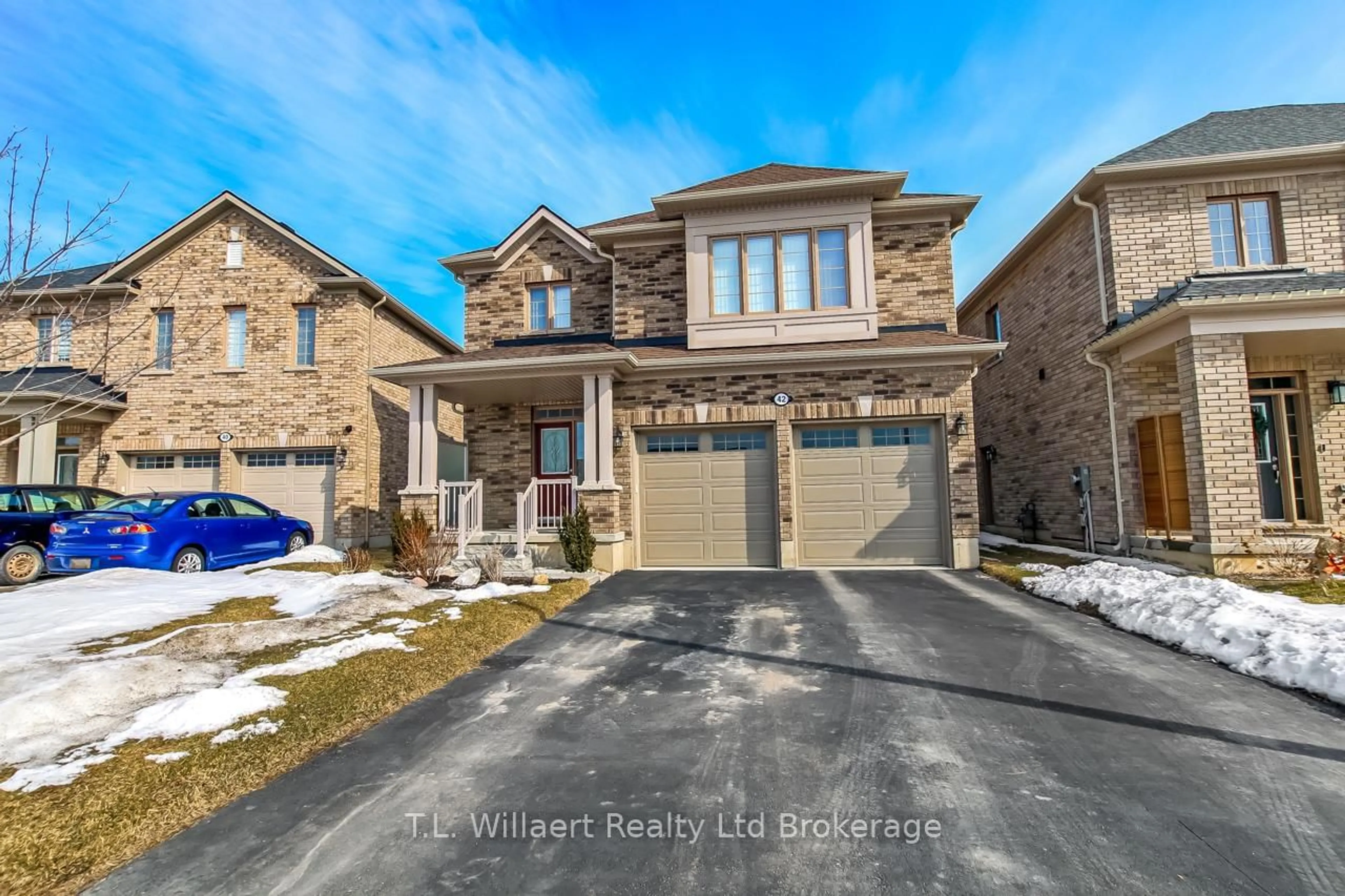 Home with brick exterior material, street for 42 Seaton Cres, Tillsonburg Ontario N4G 0J8