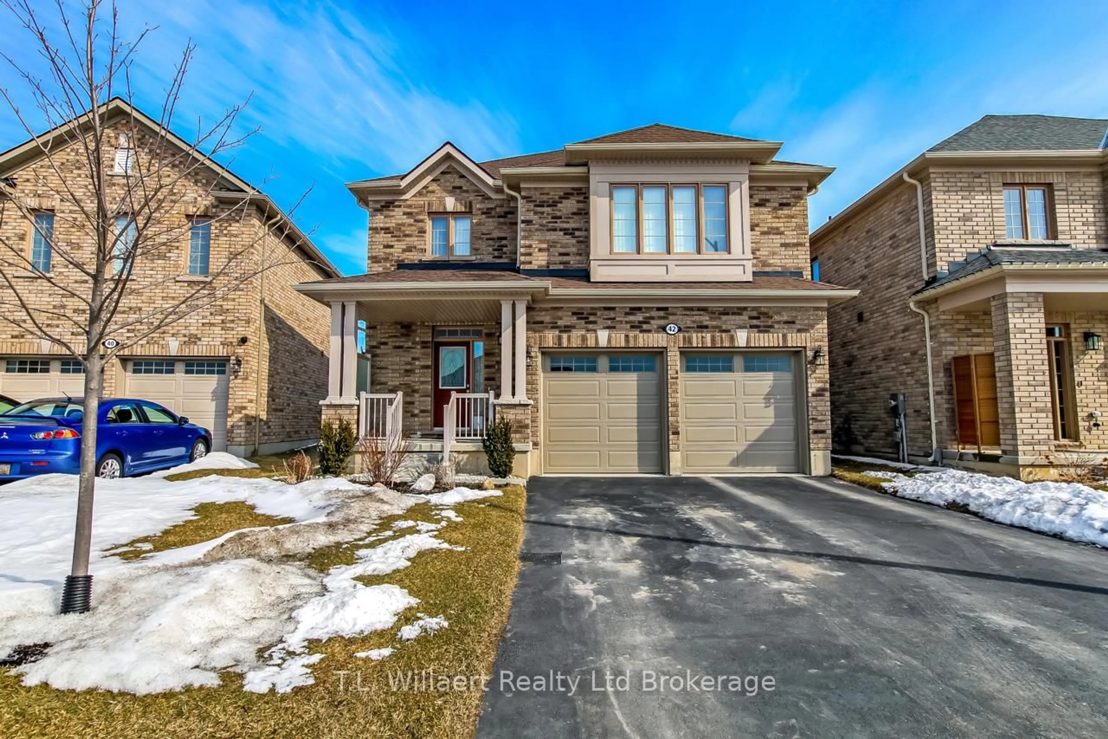 Home with brick exterior material, street for 42 Seaton Cres, Tillsonburg Ontario N4G 0J8