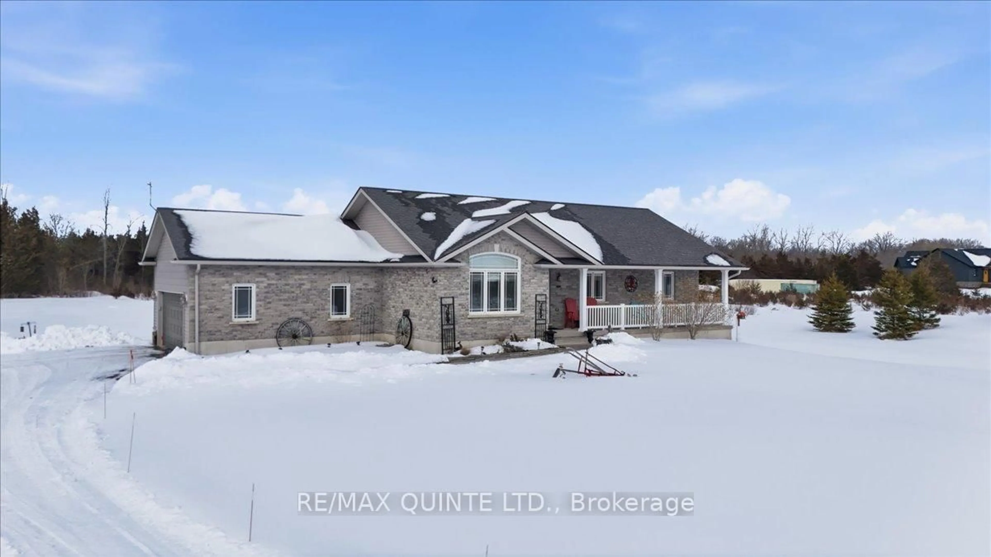 A pic from outside/outdoor area/front of a property/back of a property/a pic from drone, building for 355 Mitchells Crossroad, Prince Edward County Ontario K0K 2T0