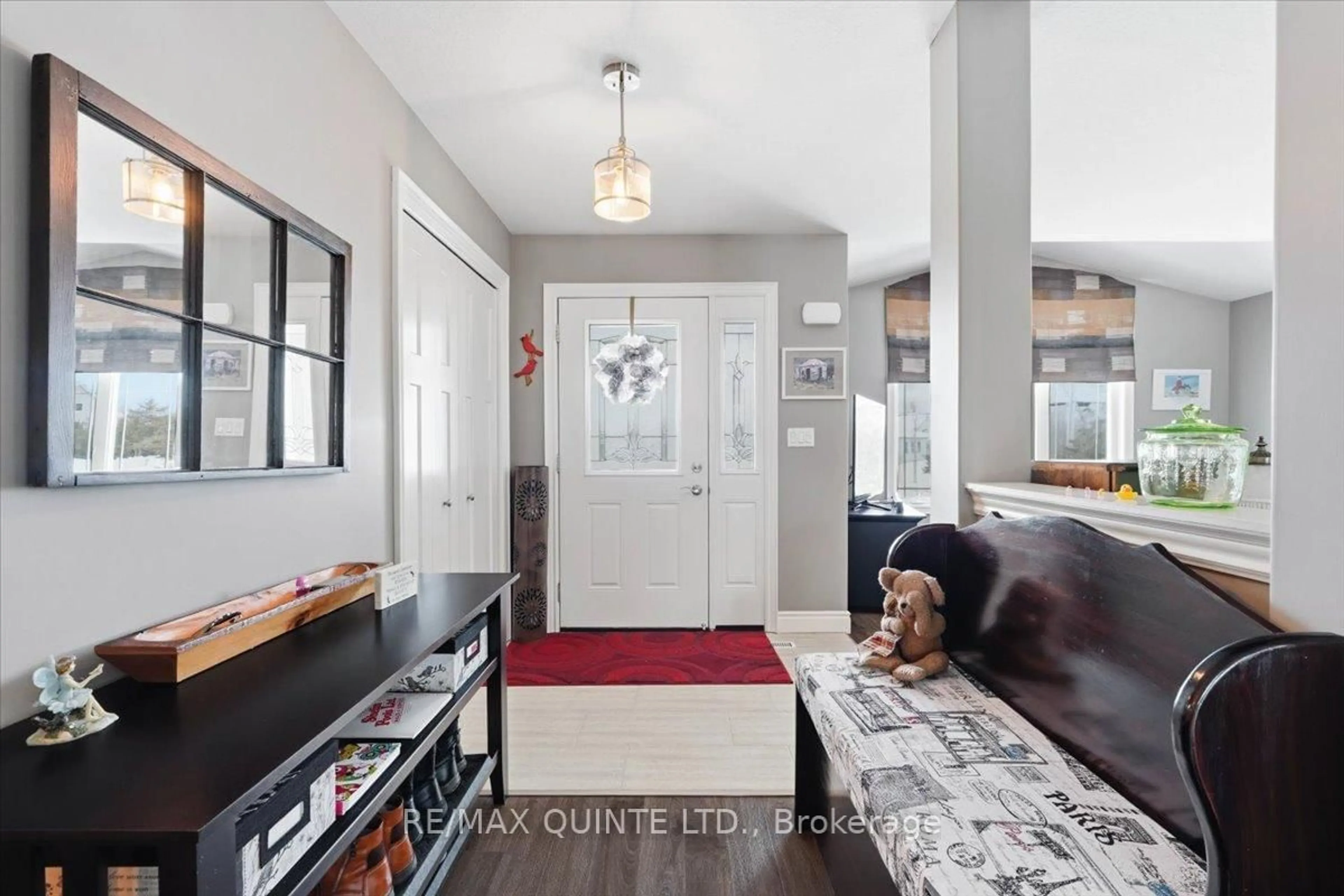 Indoor entryway for 355 Mitchells Crossroad, Prince Edward County Ontario K0K 2T0