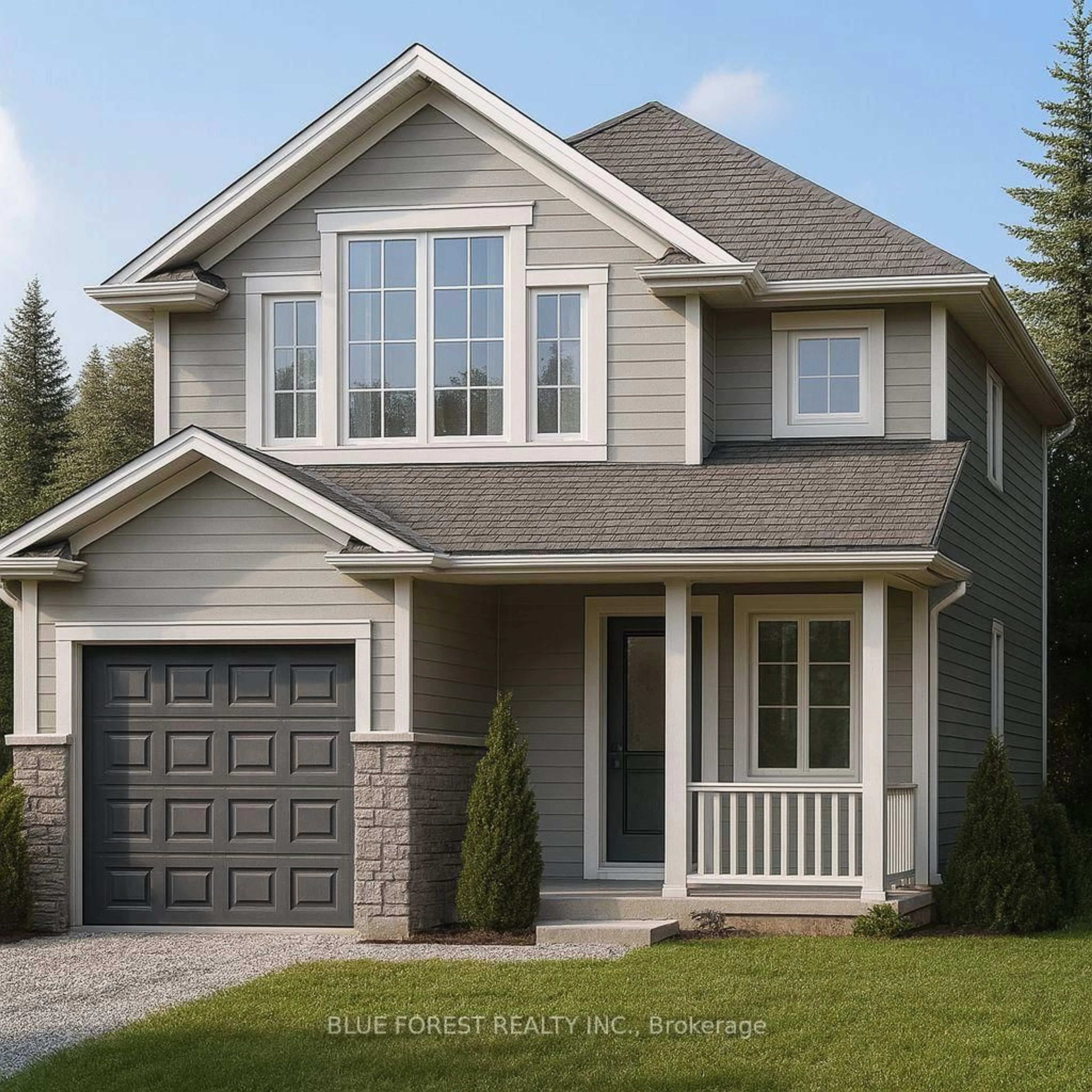 Home with vinyl exterior material, street for LOT 7 QUEENS Line, West Elgin Ontario N0L 2C0