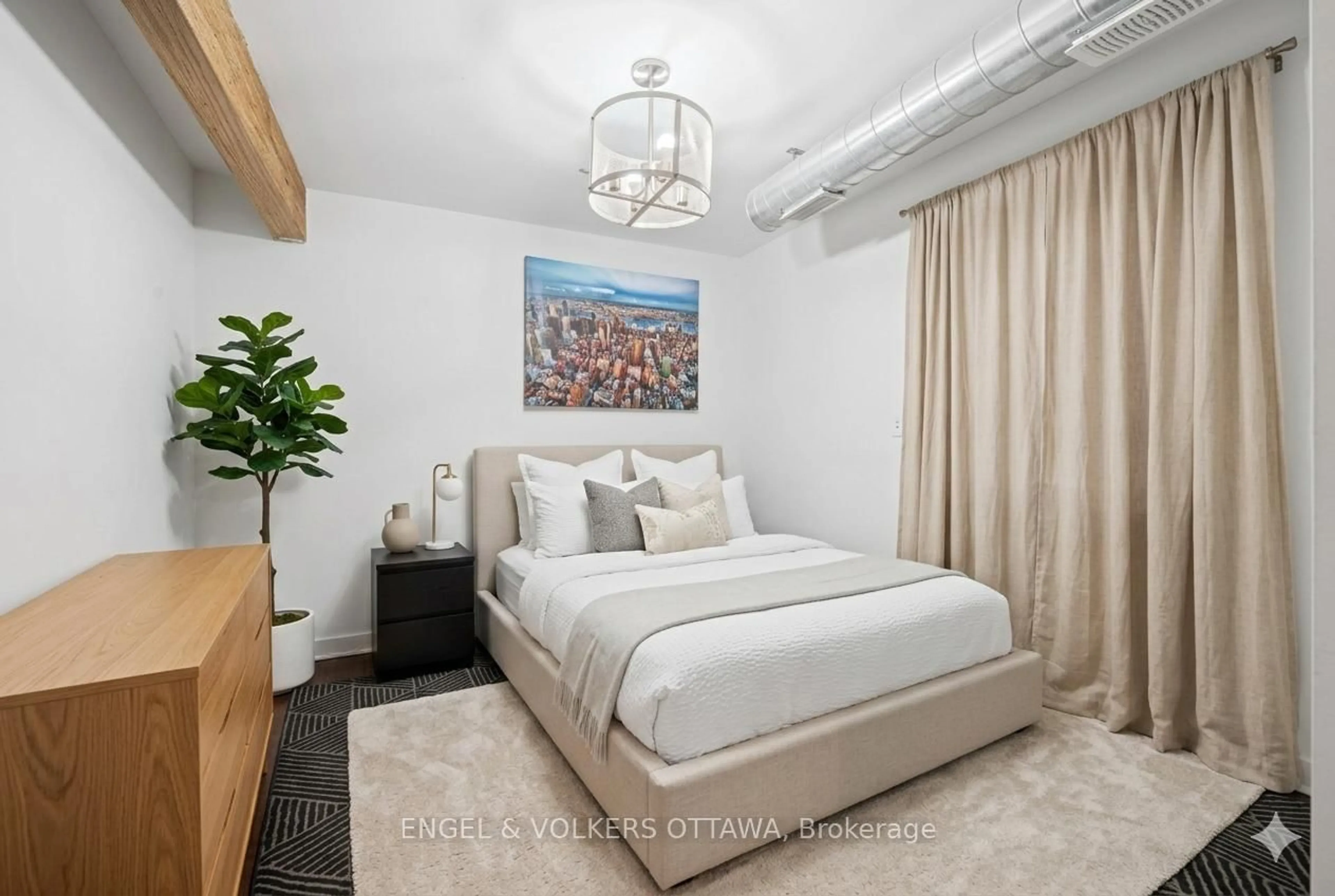 Bedroom with bed, unknown for 59 Percy St #102, Ottawa Ontario K1R 6C4