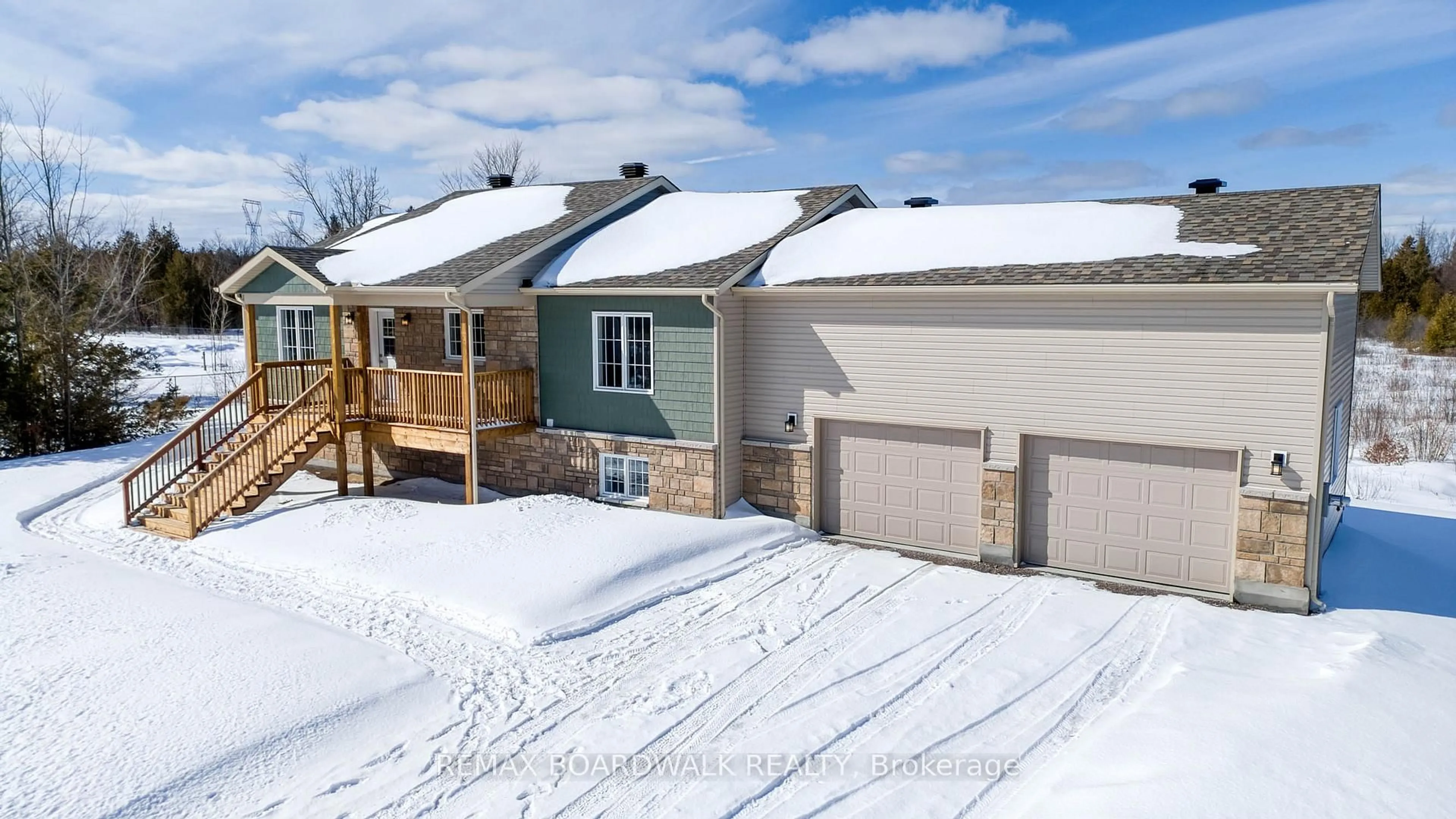A pic from outside/outdoor area/front of a property/back of a property/a pic from drone, street for 1294 Nolans Rd, Smiths Falls Ontario K7A 4S6