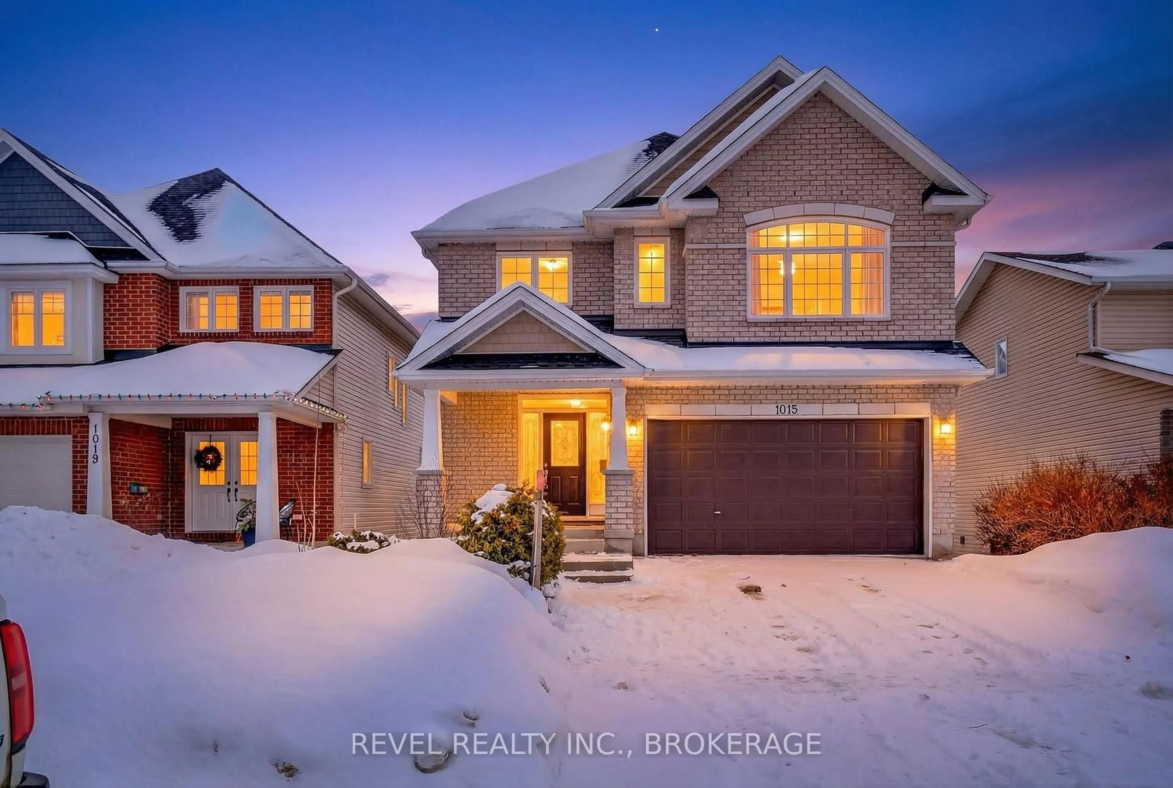 Home with brick exterior material, street for 1015 Bluffwood Ave, Kingston Ontario K7K 7K6