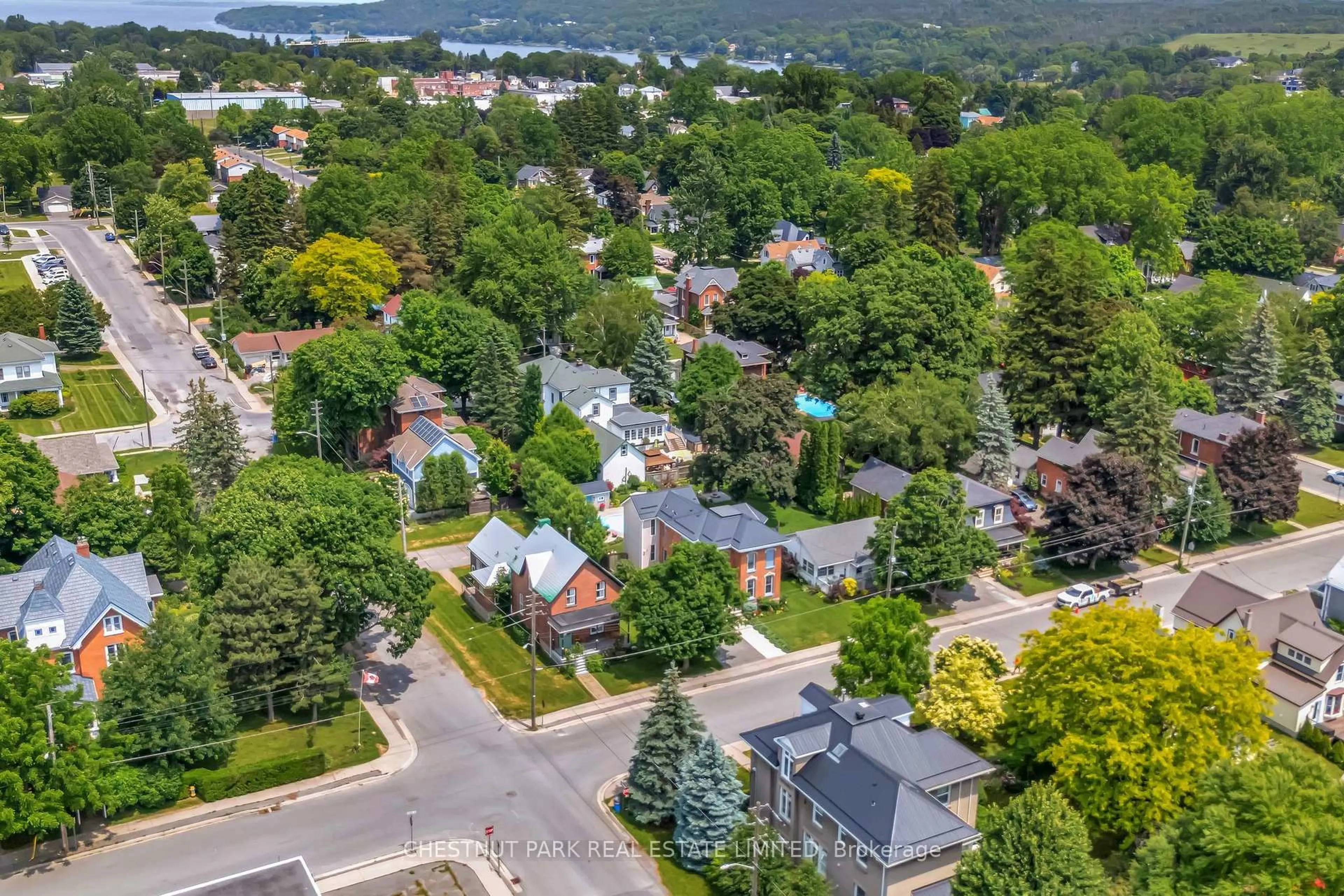 A pic from outside/outdoor area/front of a property/back of a property/a pic from drone, street for 26 Centre St, Prince Edward County Ontario K0K 2T0