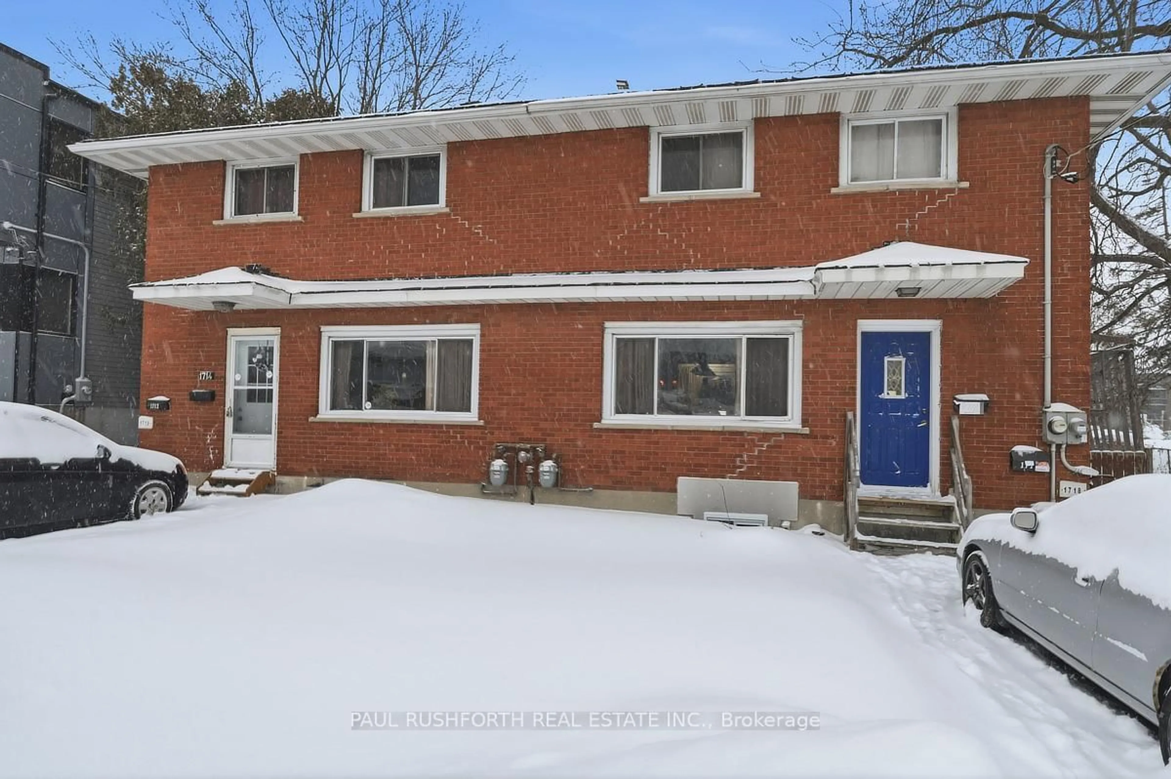 Home with brick exterior material, street for 1714 Baseline Rd, Ottawa Ontario K2C 0B8