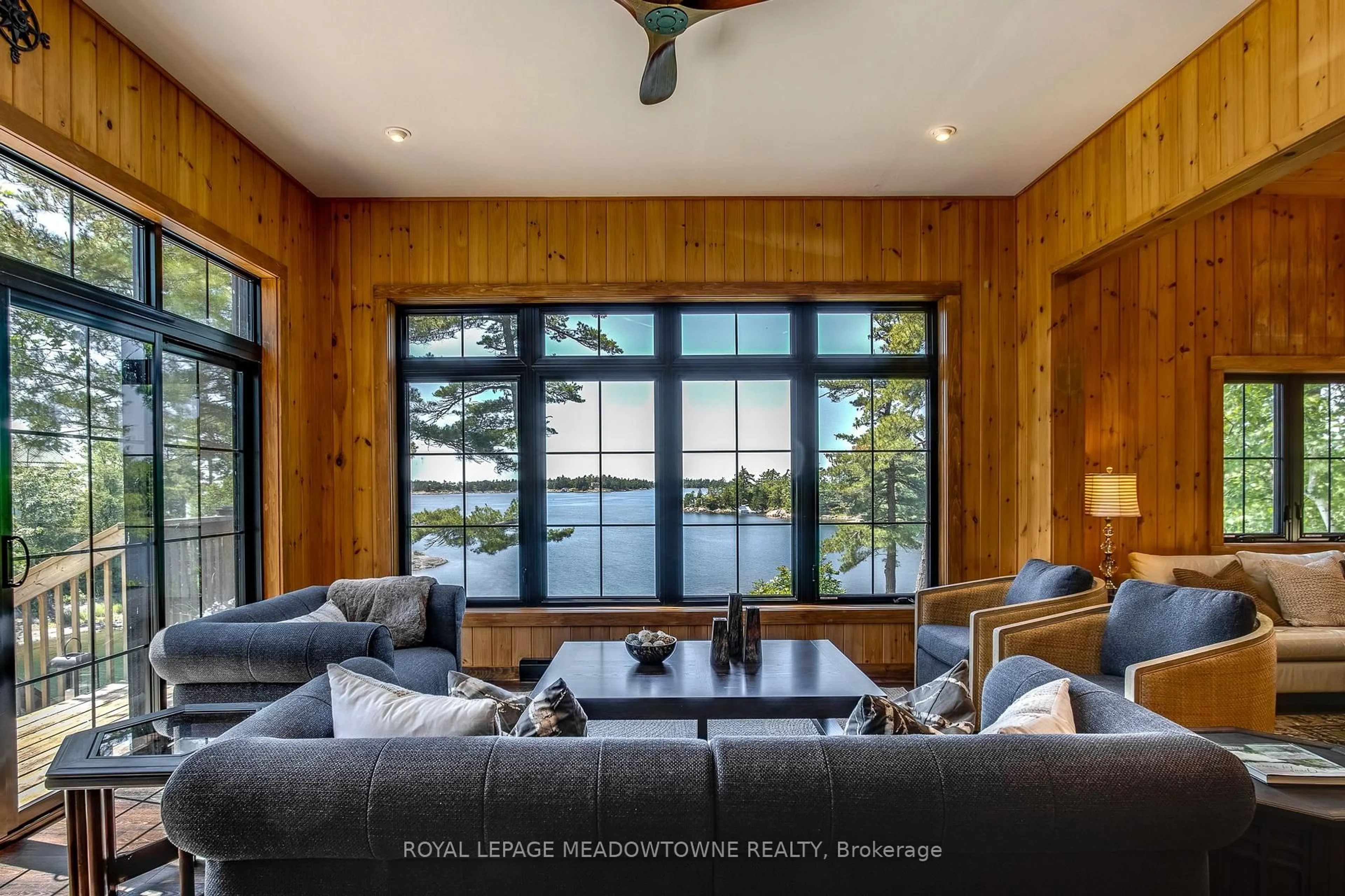 Living room with furniture, unknown for 1 GB466 Island AKA Tower Island, The Archipelago Ontario P2A 1T2