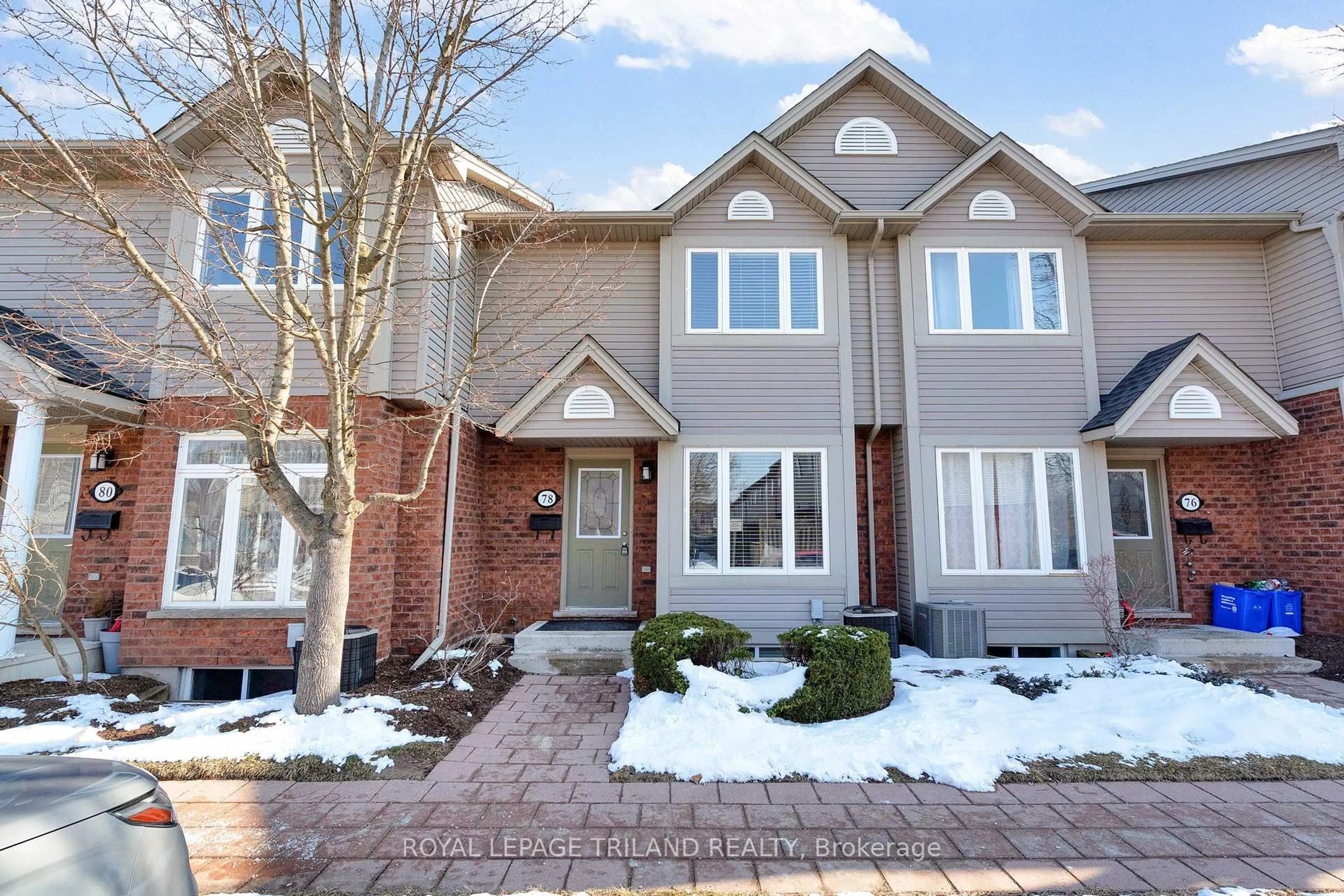 Home with brick exterior material, street for 1535 Trossacks Ave #78, London North Ontario N5X 4R1